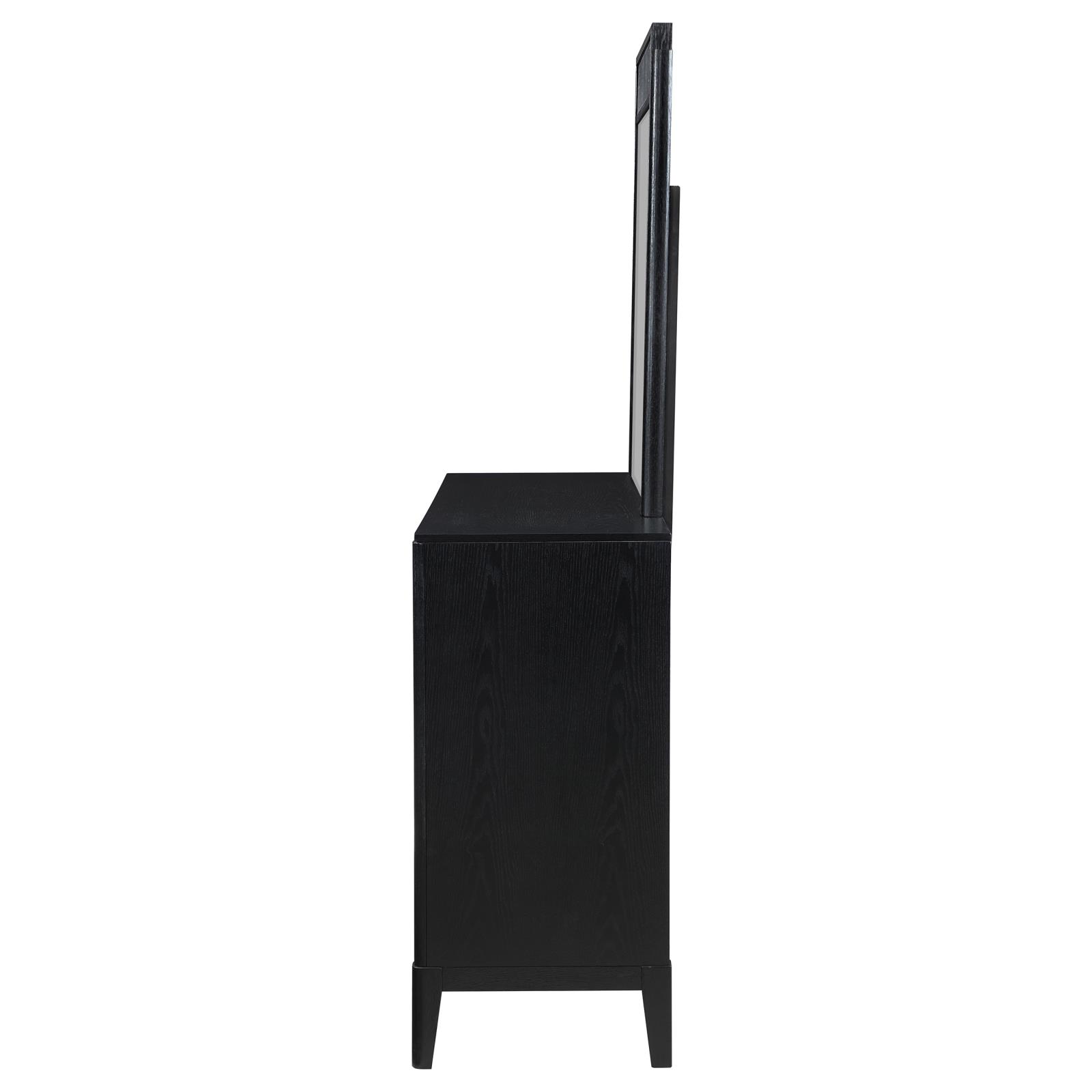 Brookmead 8-drawer Dresser with Mirror Black - Image 5