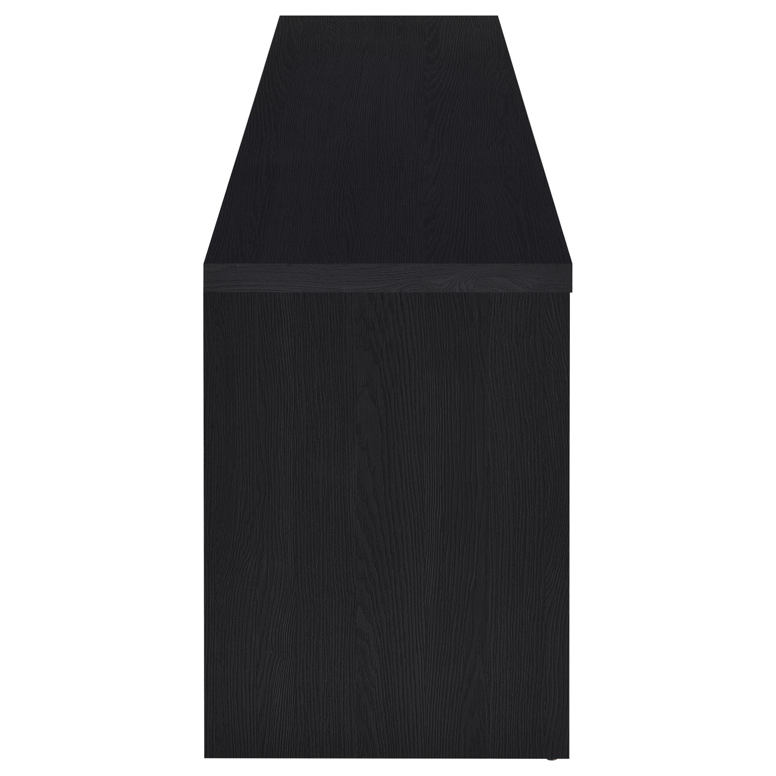Winfield 60-inch 2-door TV Stand Media Console Black - Image 9