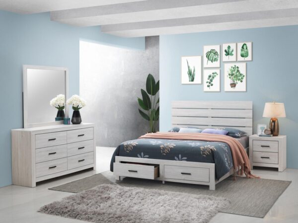 Brantford Bedroom Set Coastal White
