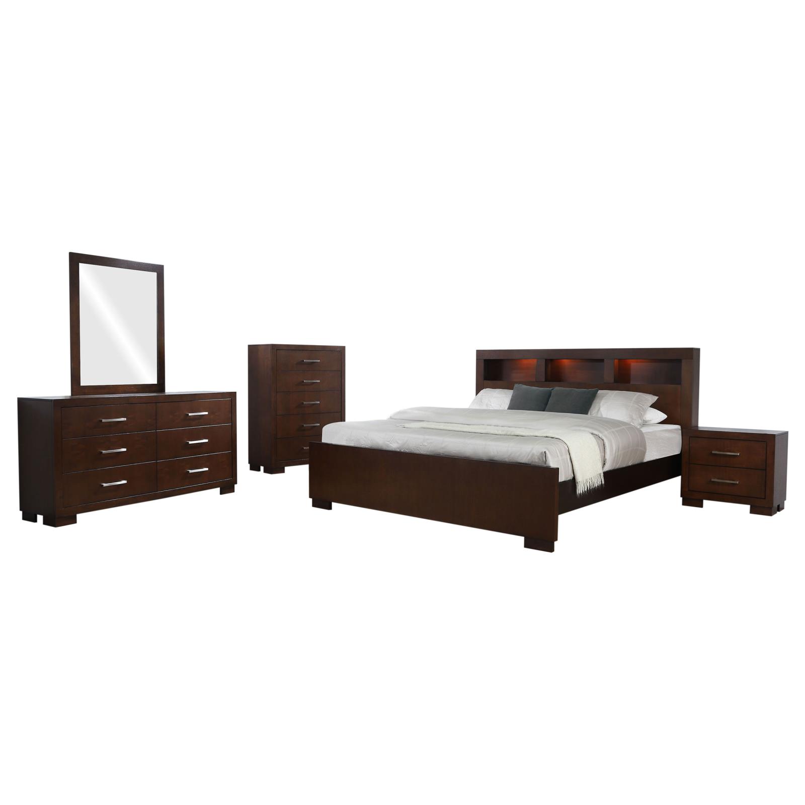 Jessica Bedroom Set Cappuccino - Image 19
