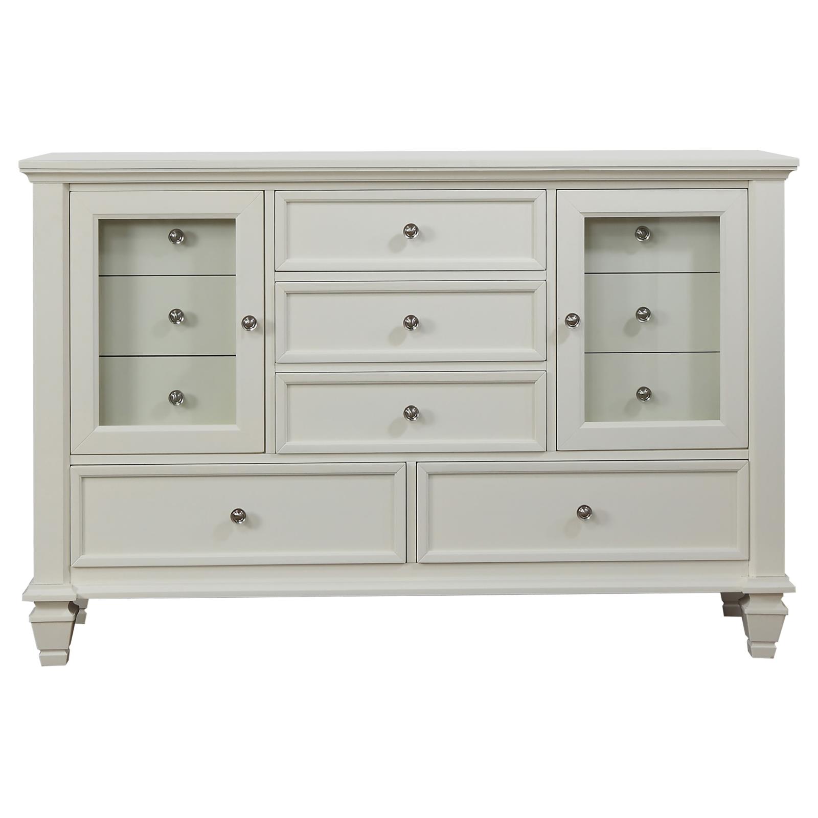 Sandy Beach Bedroom Set Cream White - Image 9