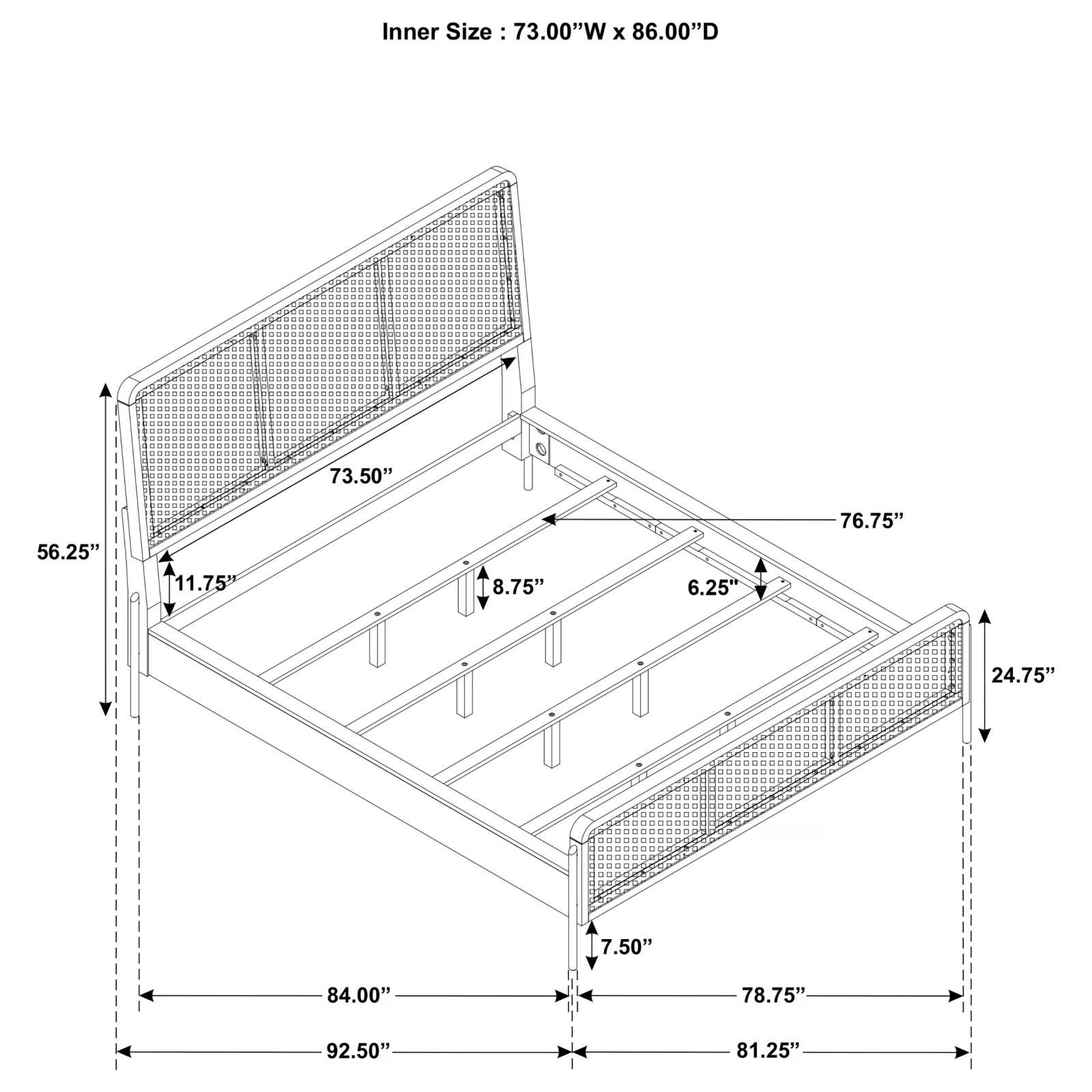 Arini Bedroom Set Sand Wash - Image 14