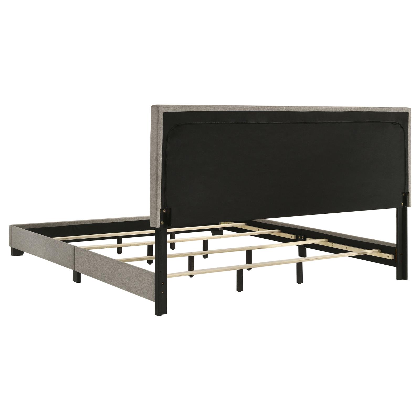Dorian Fabric Upholstered California King Panel Bed - Image 5