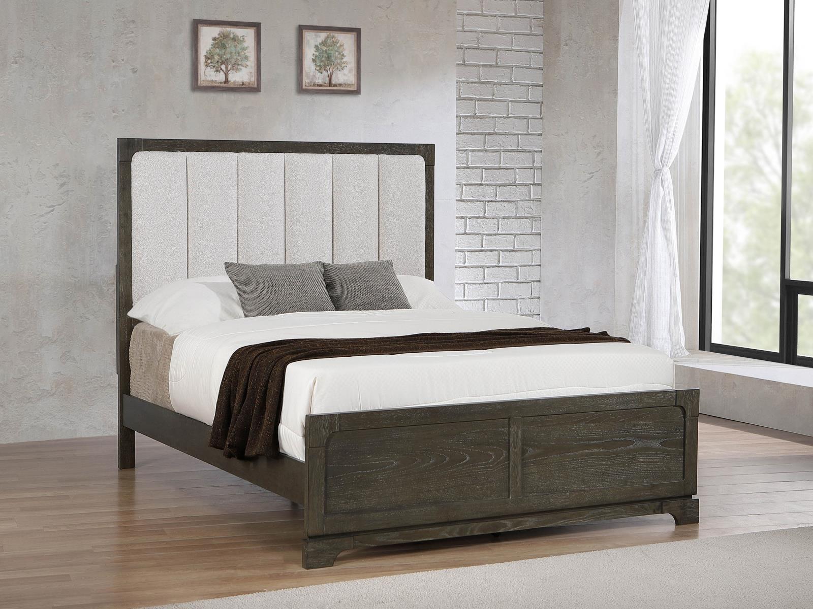 Gran Park 59-inch Eastern King Panel Bed Dark Cocoa - Image 2