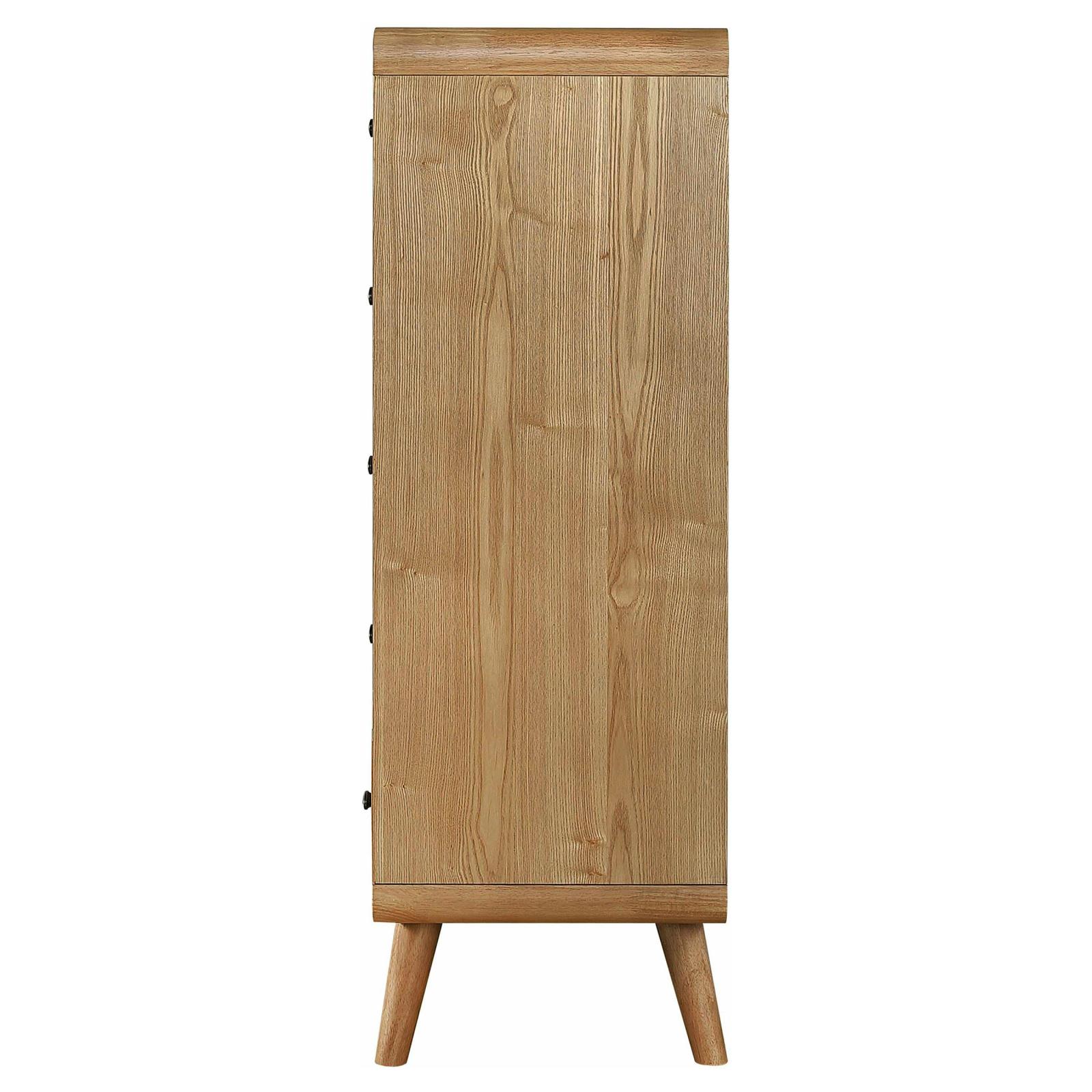 Robyn 5-drawer Bedroom Chest of Drawers Light Ash - Image 5