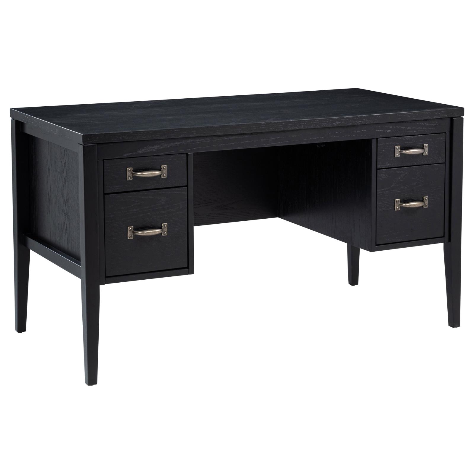 Graham 54-inch 4-drawer Double Pedestal Lift Top Computer Desk - Image 4