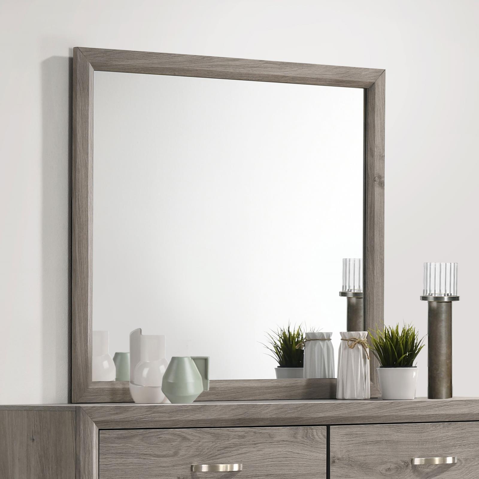 Valen Dresser Mirror Light Taupe - Image 2