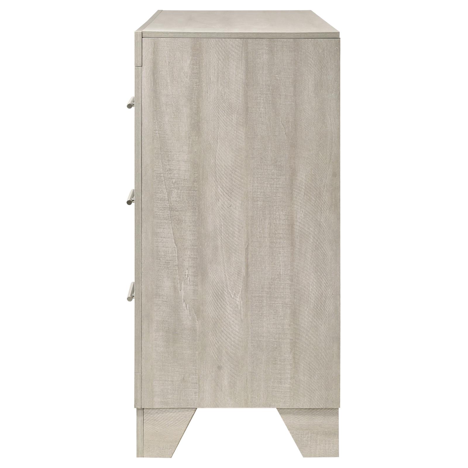 Trenton 6-drawer Bedroom Dresser Rustic Cream - Image 5