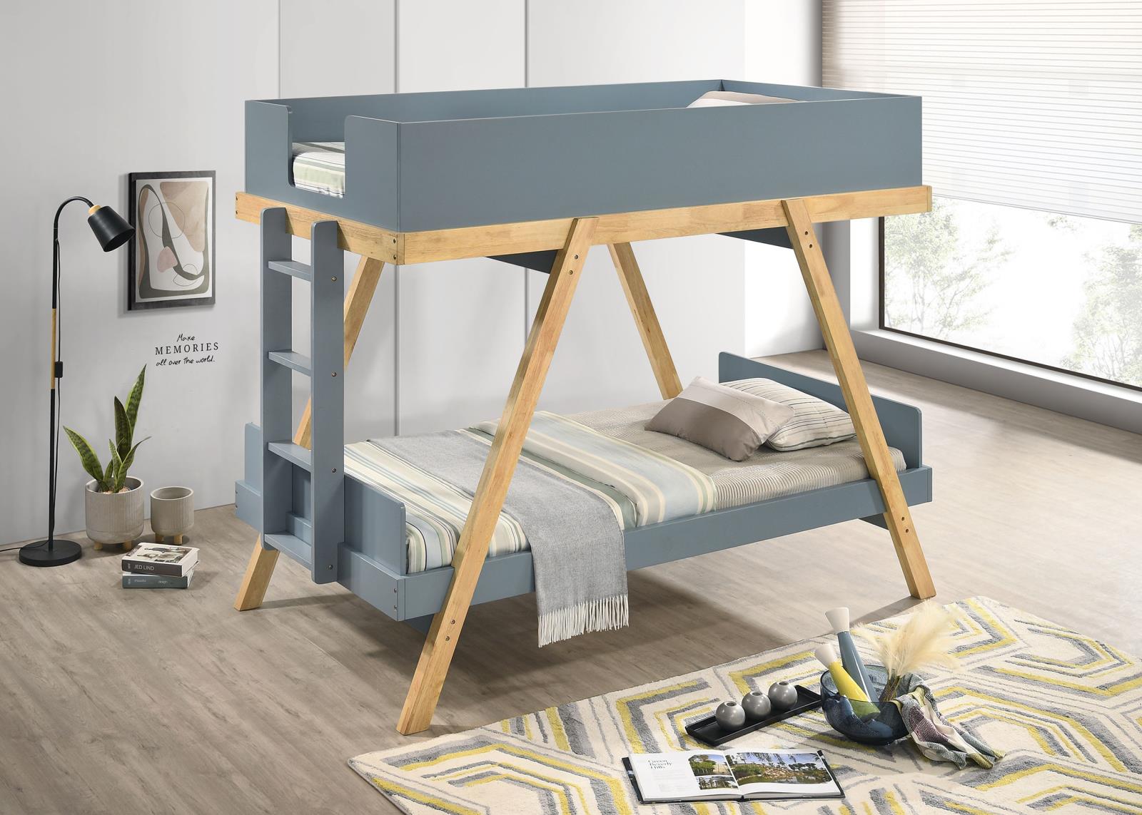 Frankie Twin Over Twin Bunk Bed with 7-inch Mattresses - Image 8