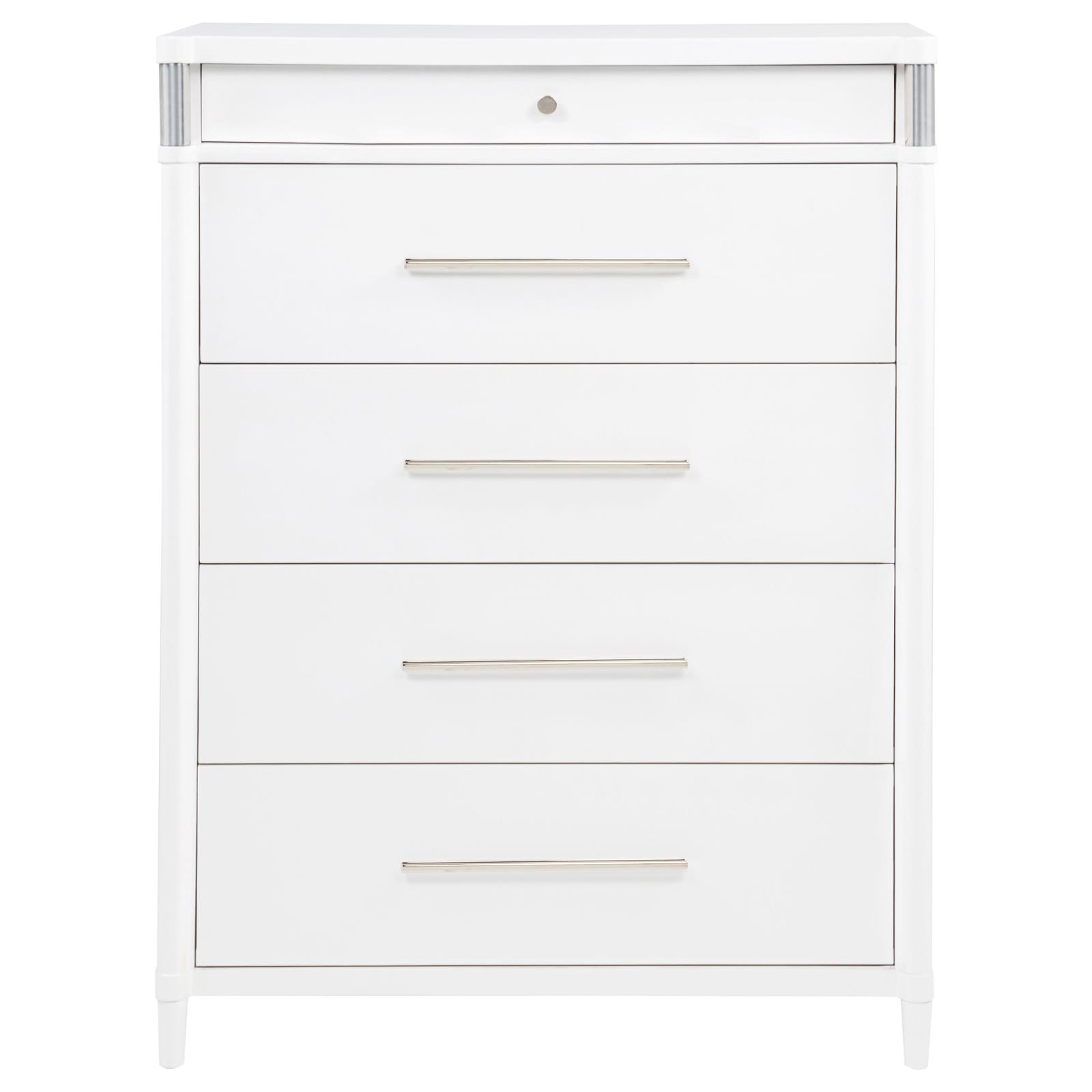Gracemont 5-drawer Bedroom Chest of Drawers White - Image 3