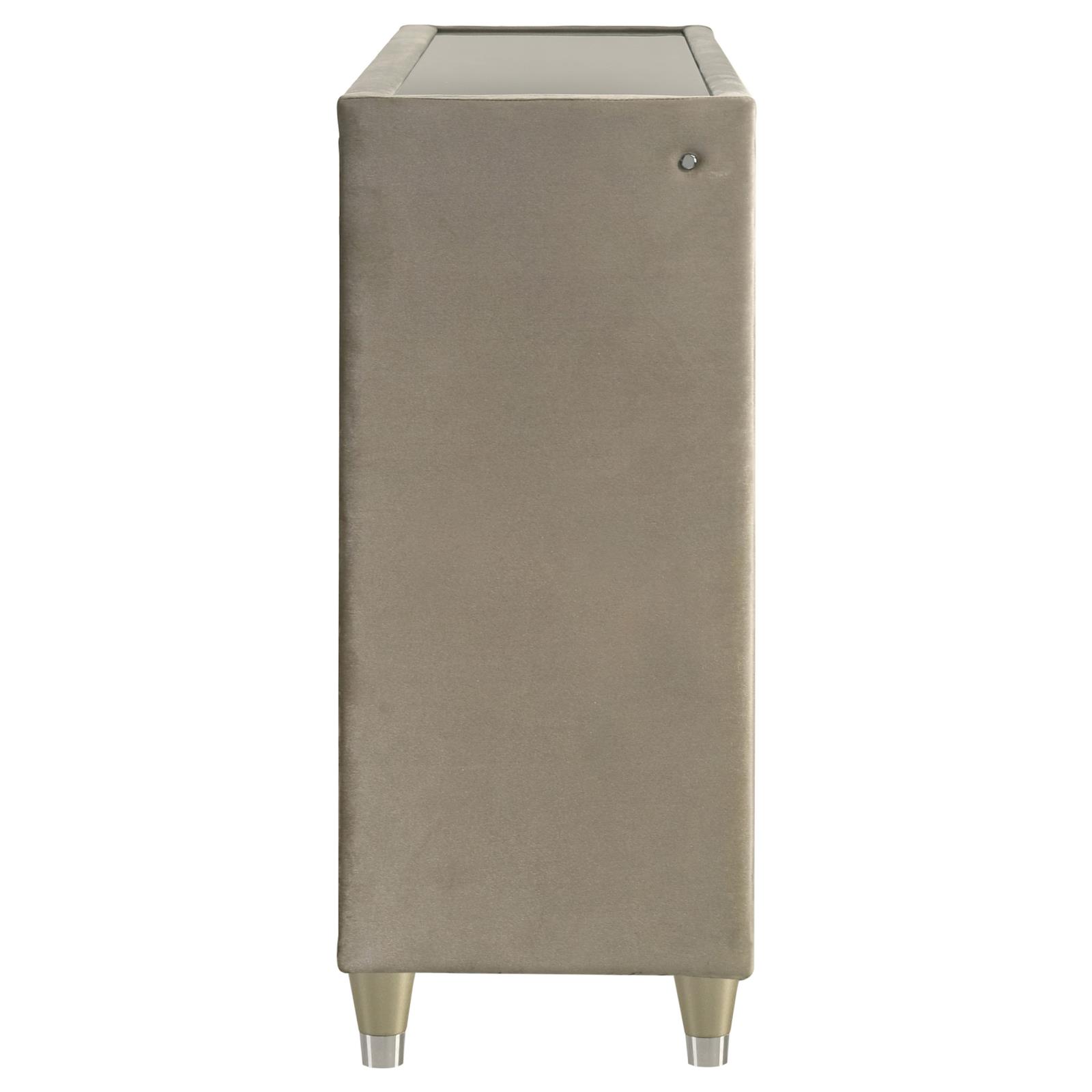 Lorient 8-drawer LED Bedroom Dresser Cabinet - Image 9