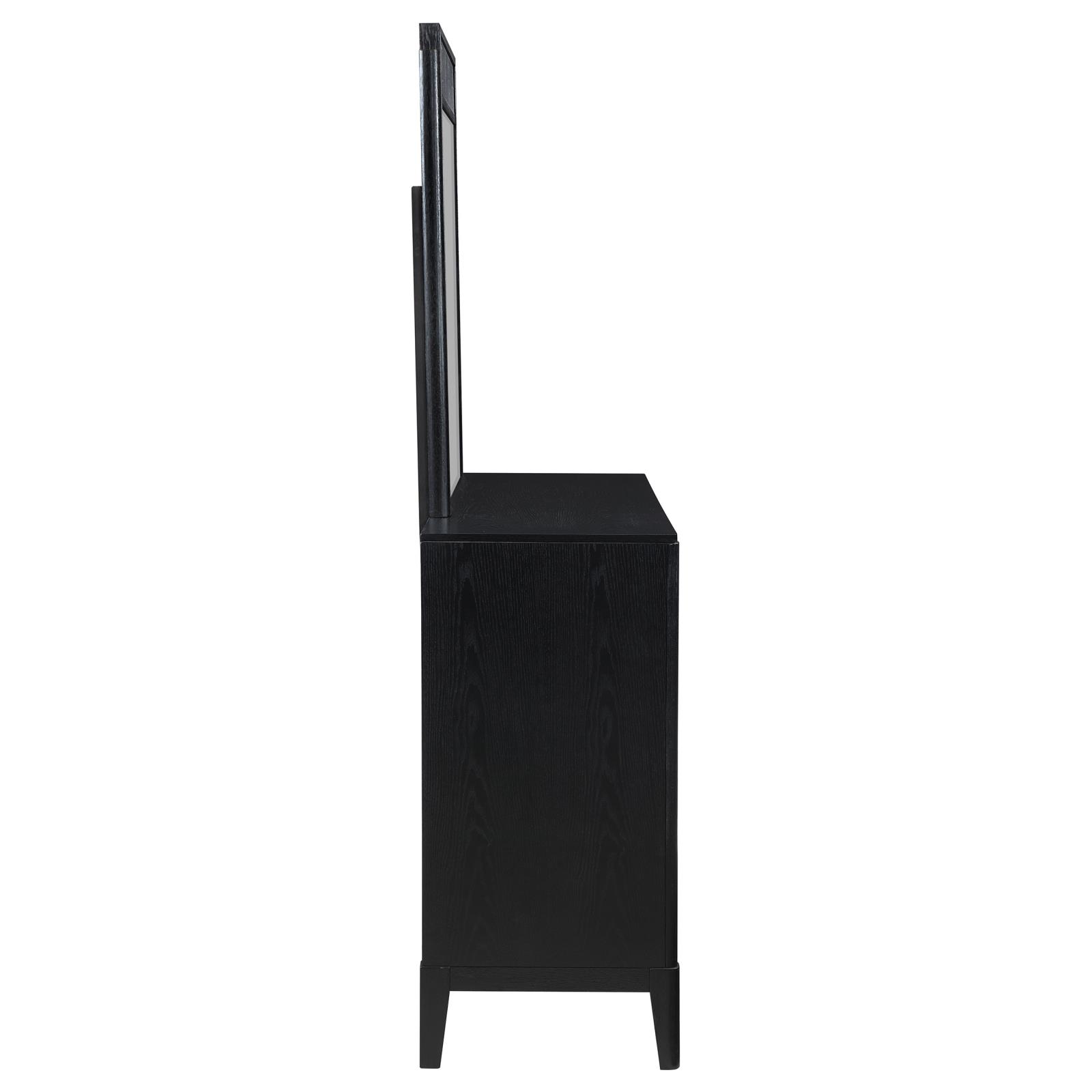 Brookmead 8-drawer Dresser with Mirror Black - Image 9