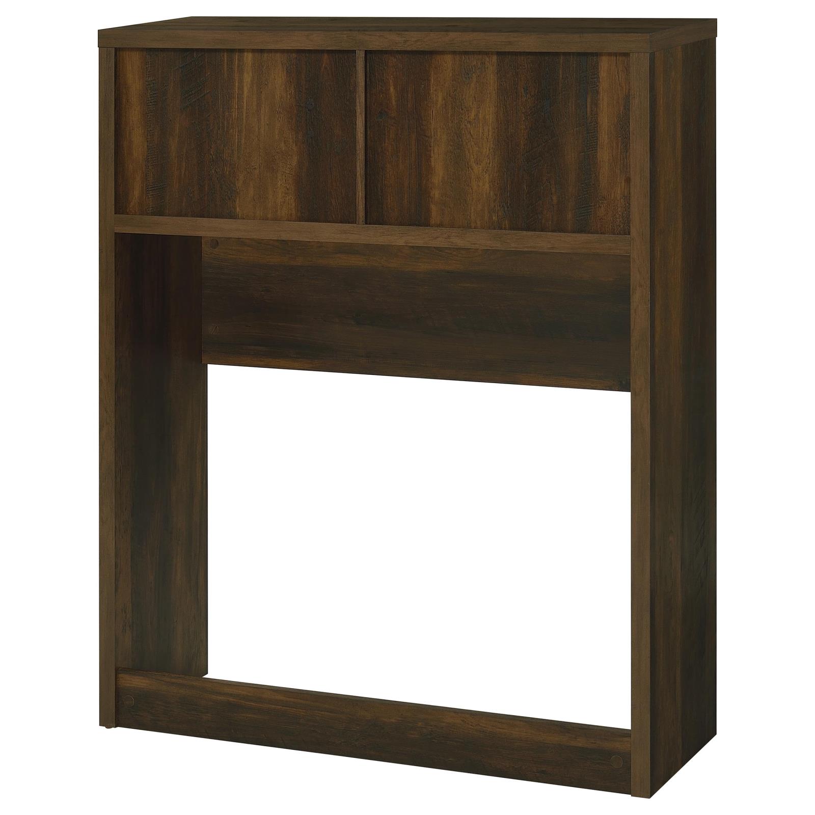 Westpark 49-inch Twin Bookcase Headboard Dark Pine - Image 6