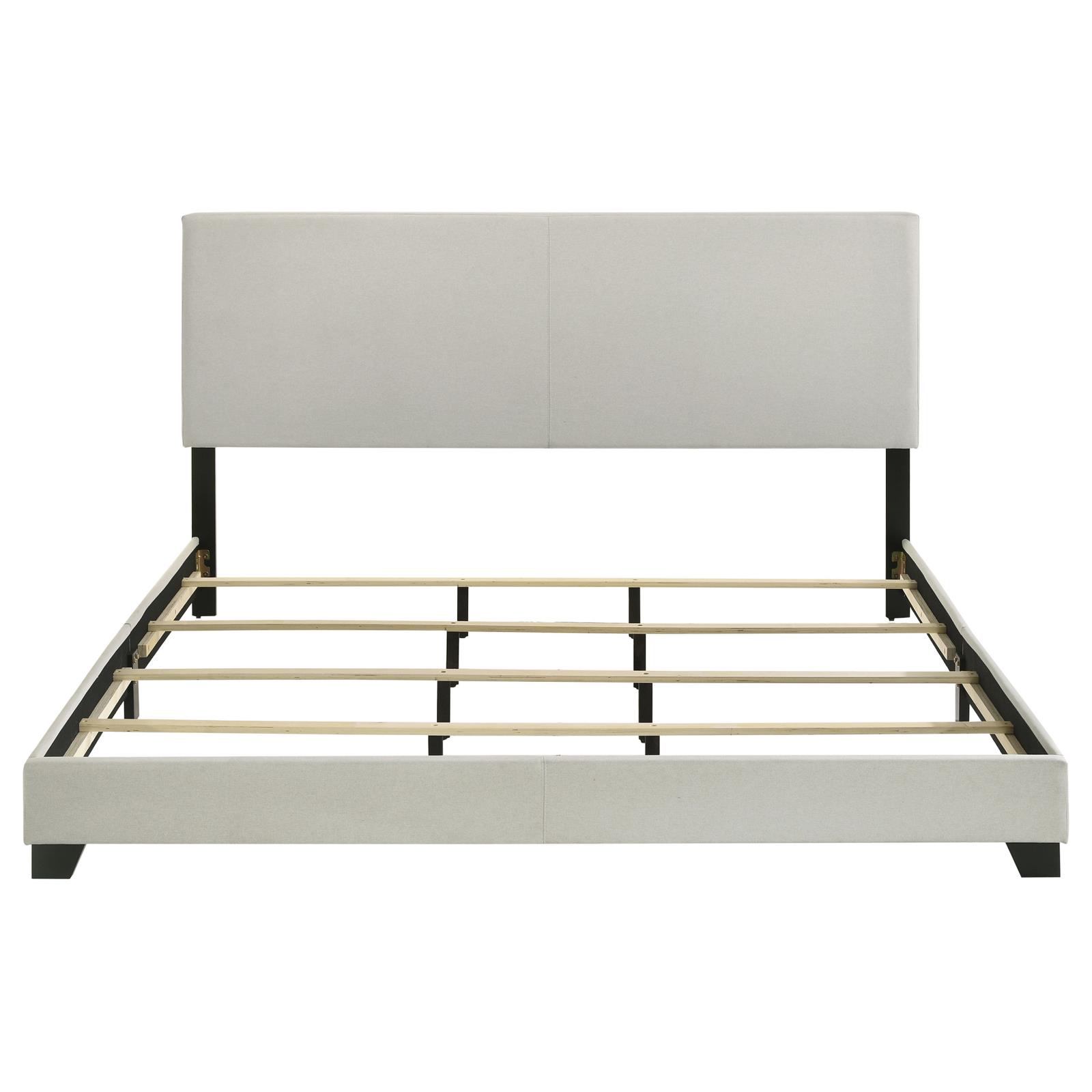 Dorian Fabric Upholstered California King Panel Bed - Image 12