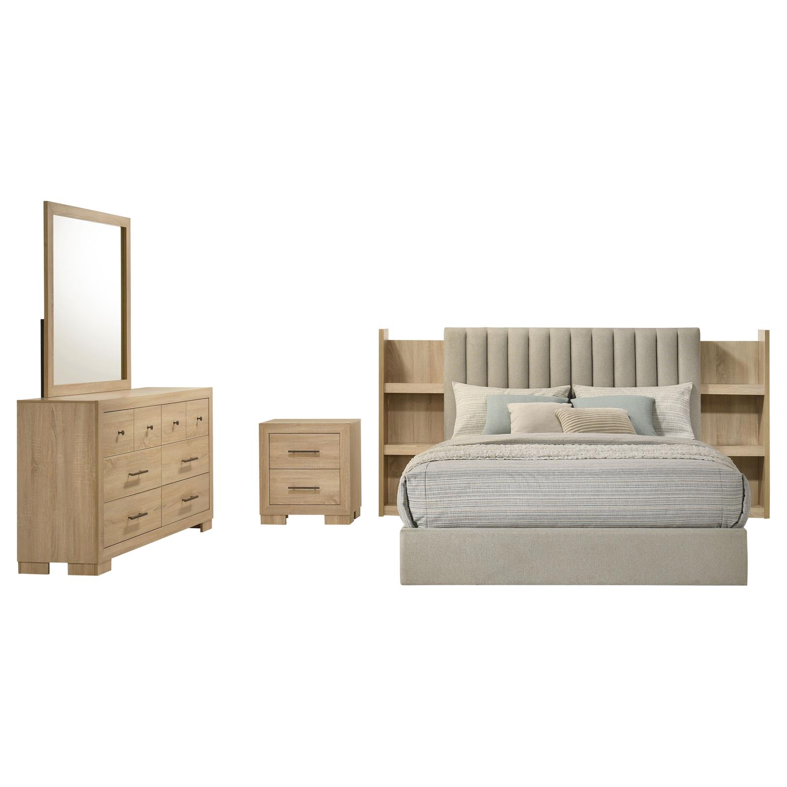 Arielle Bedroom Set Light Oak - Image 2