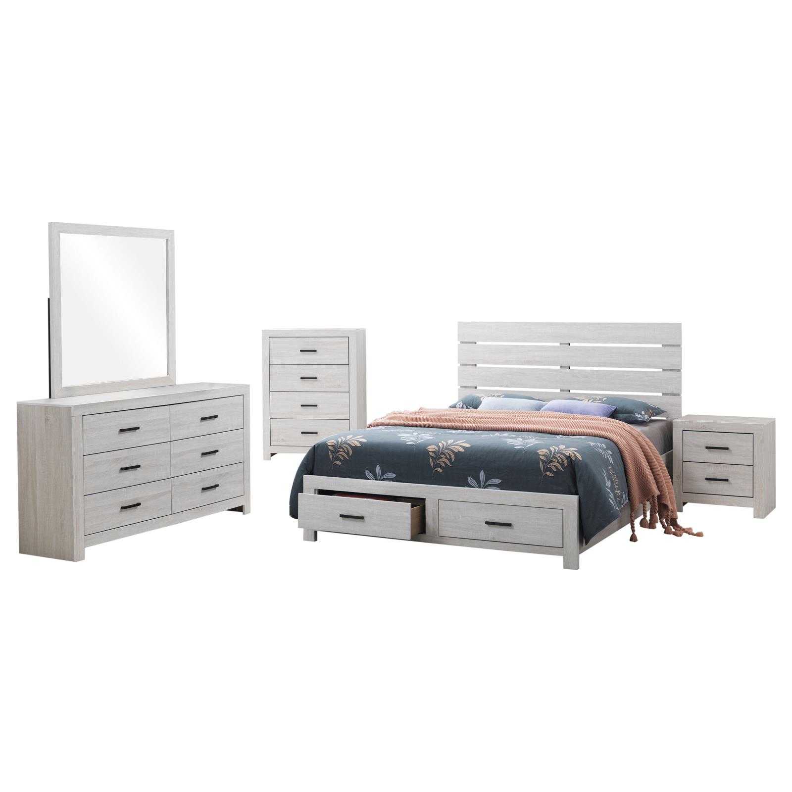 Brantford Bedroom Set Coastal White - Image 18