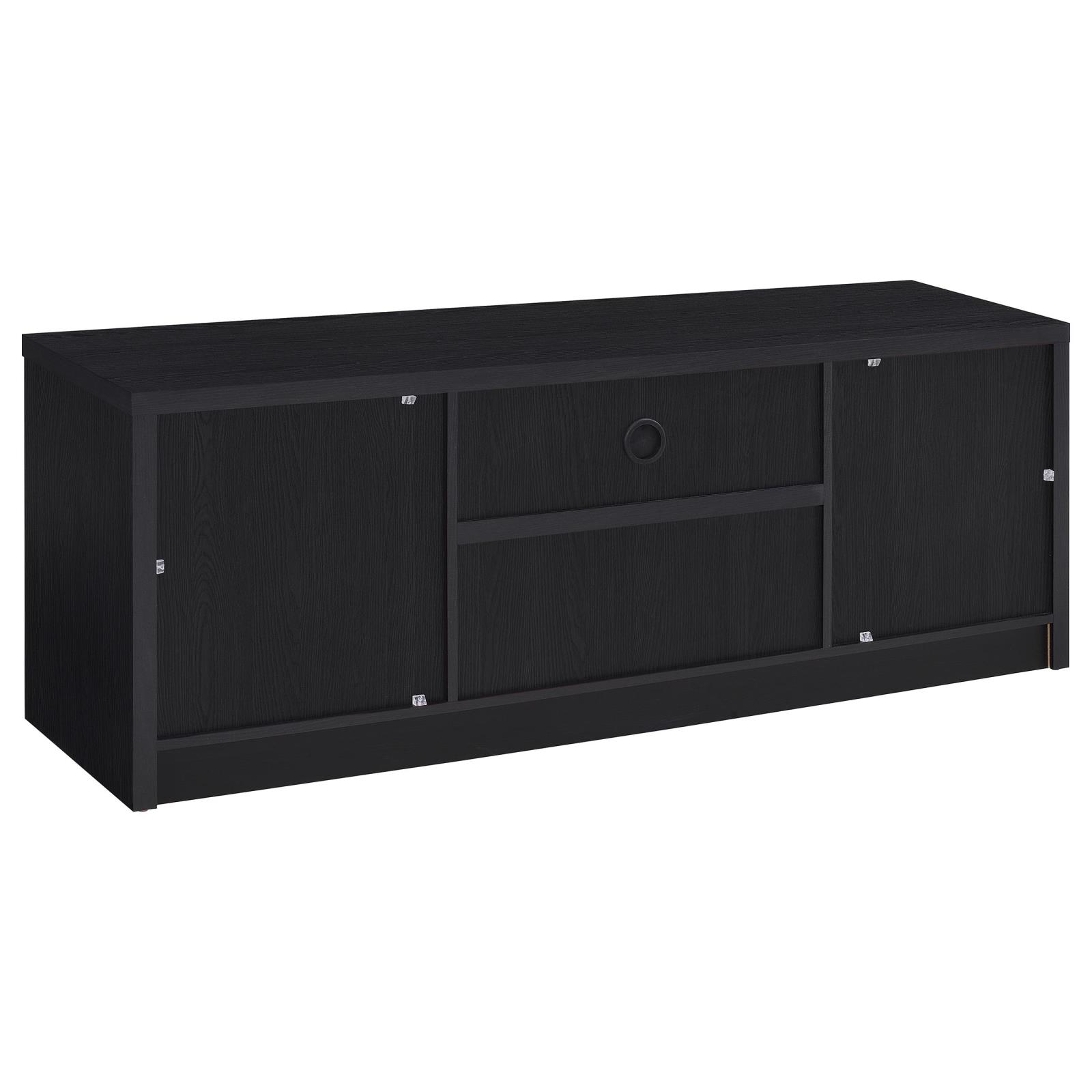 Winfield 3-piece Entertainment Center 60-inch TV Stand Black - Image 7