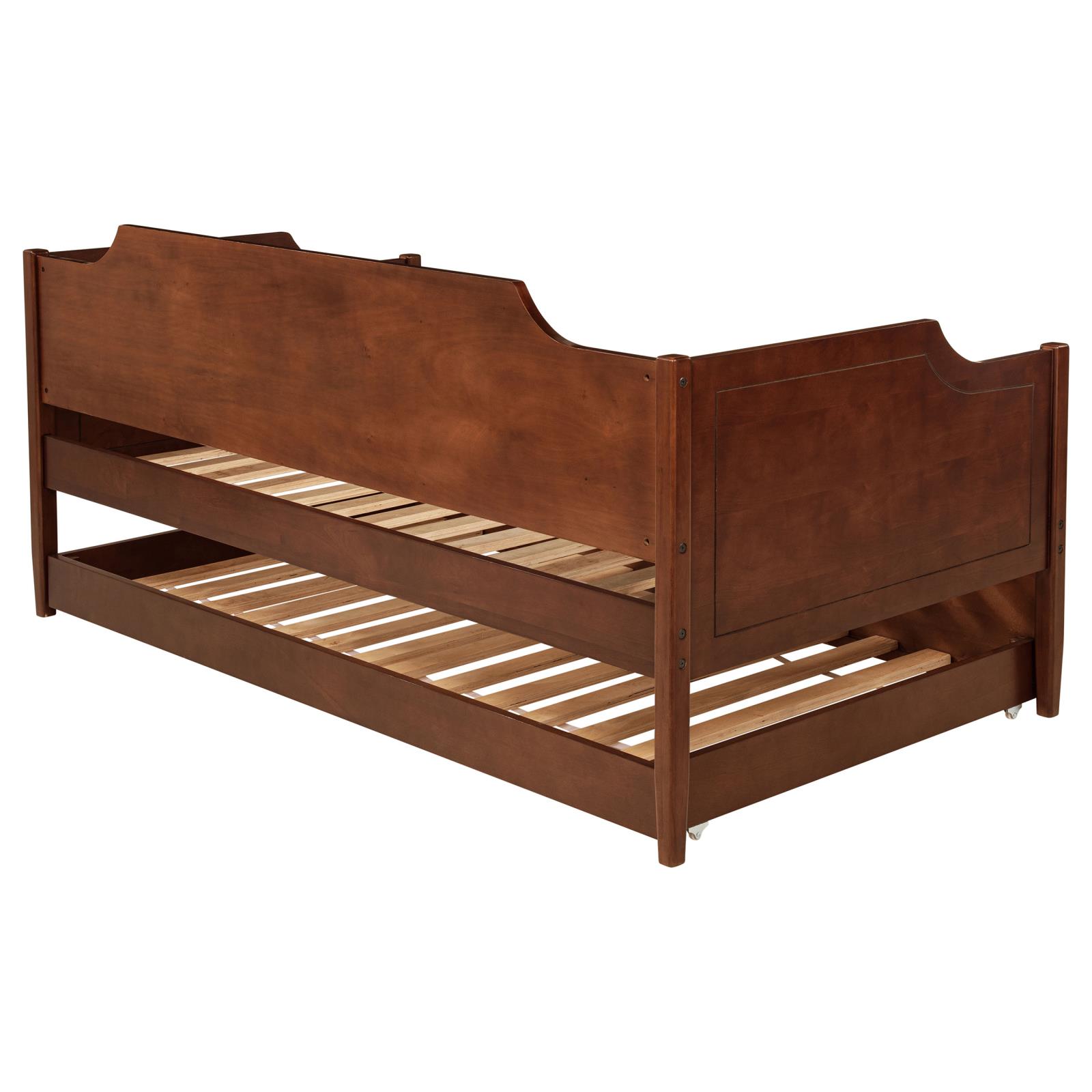 Redding Wood Twin Daybed With Trundle Cherry - Image 12