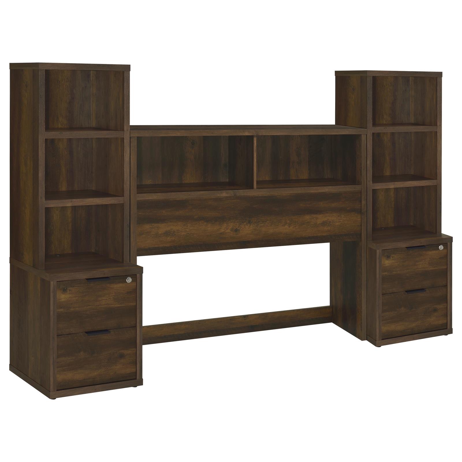 Westpark 3-piece Full Bedroom Set Bookcase Headboard Pine - Image 2