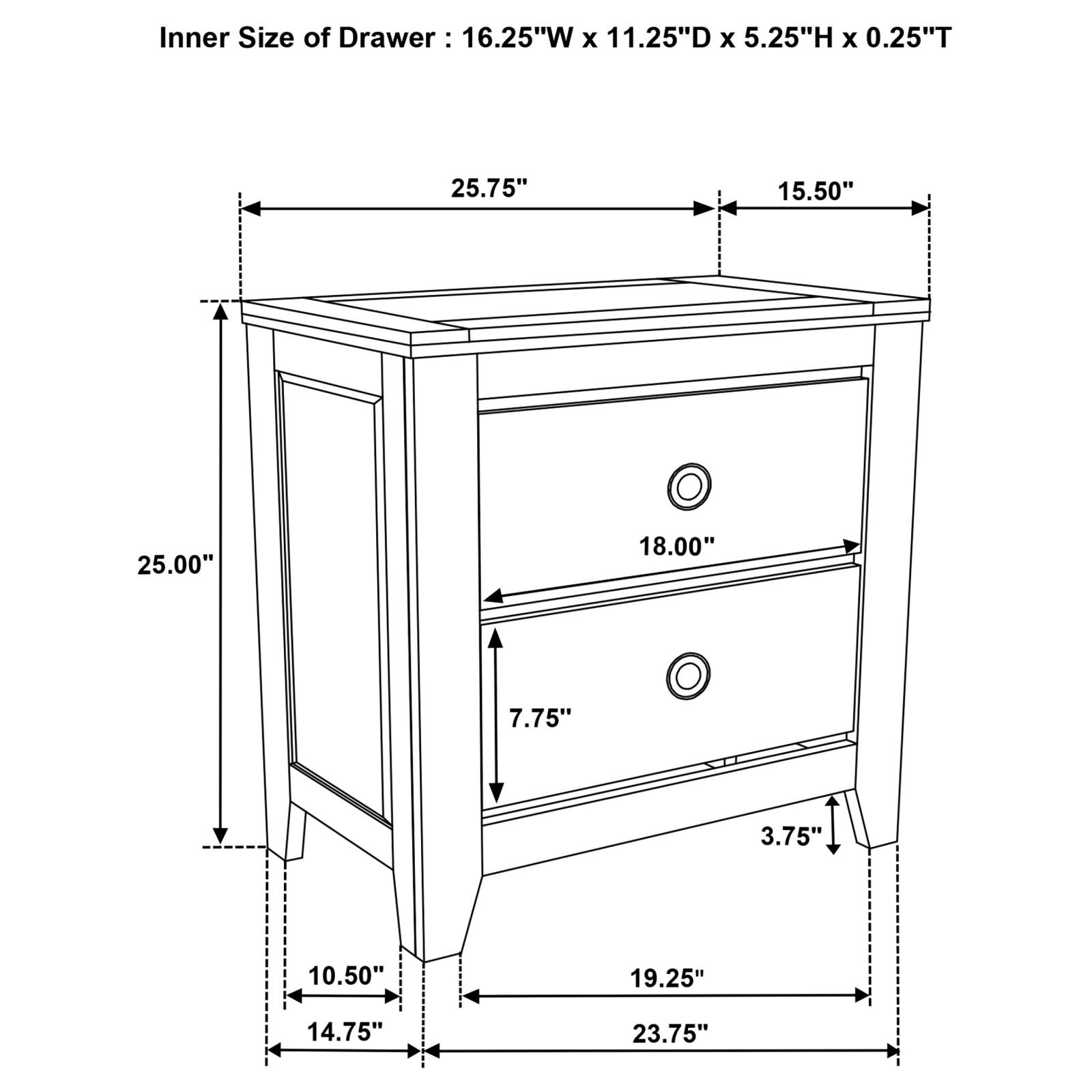 Hazlewood Bedroom Set Vineyard Oak - Image 16