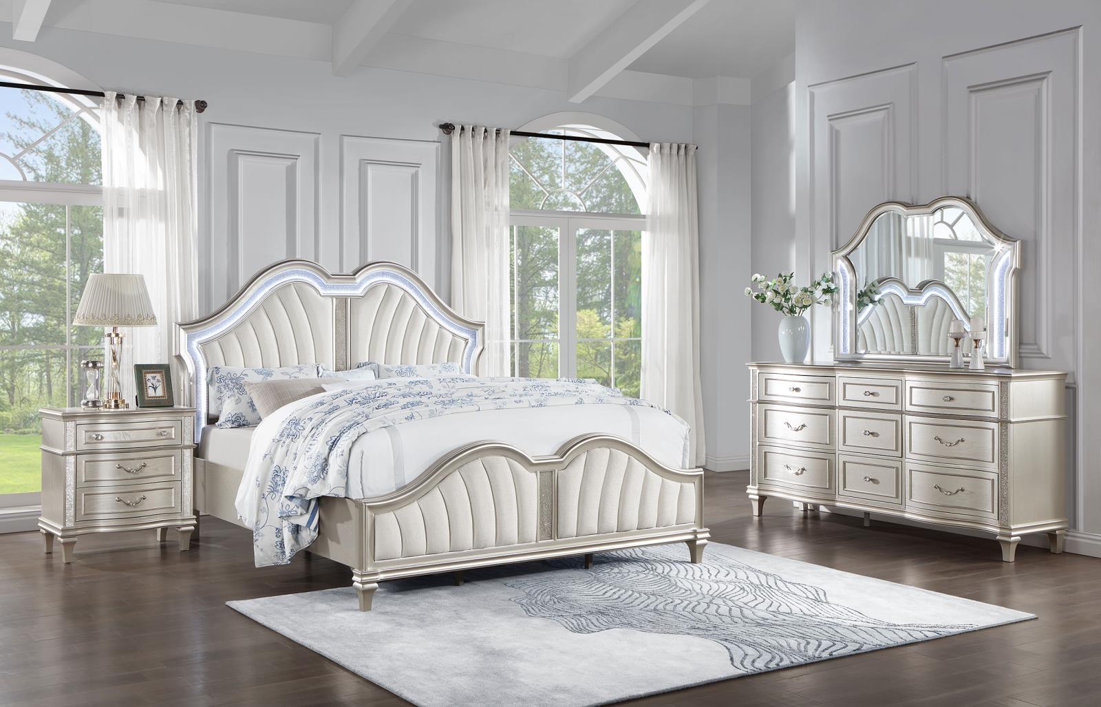 Evangeline Bedroom Set Silver Oak - Image 2