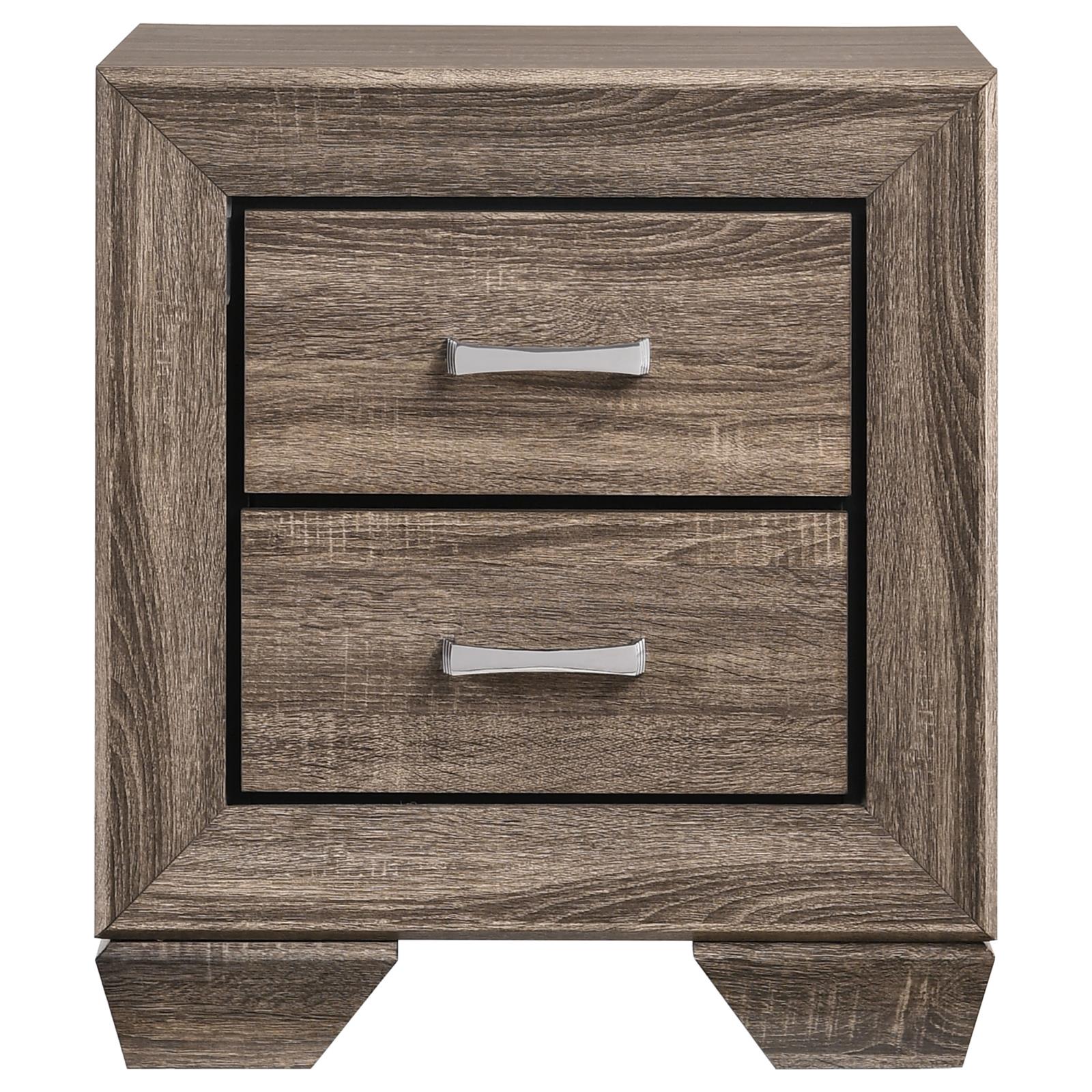 Kauffman Bedroom Set Washed Taupe - Image 5