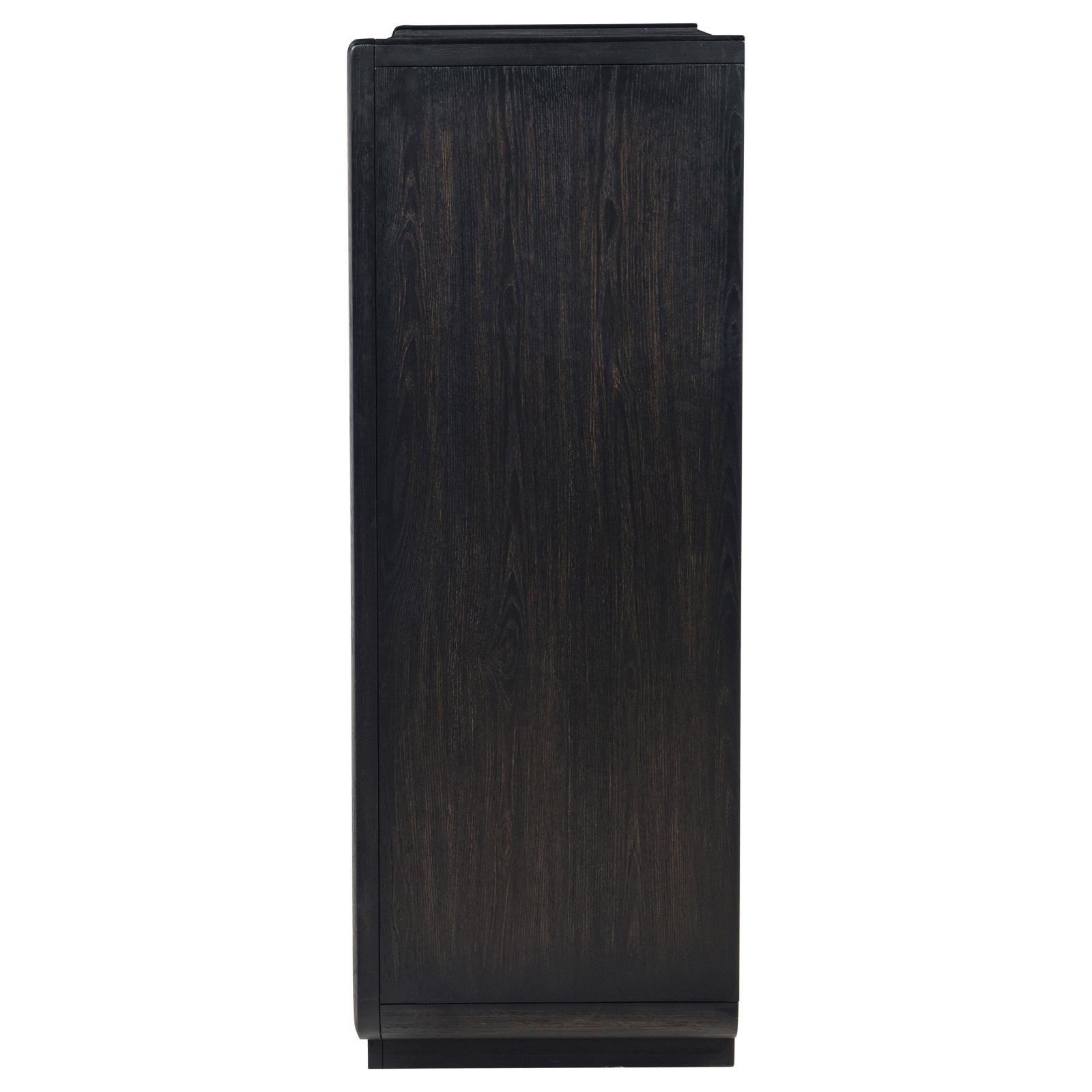 Leandro 5-drawer Bedroom Chest of Drawers Burnished Black - Image 5