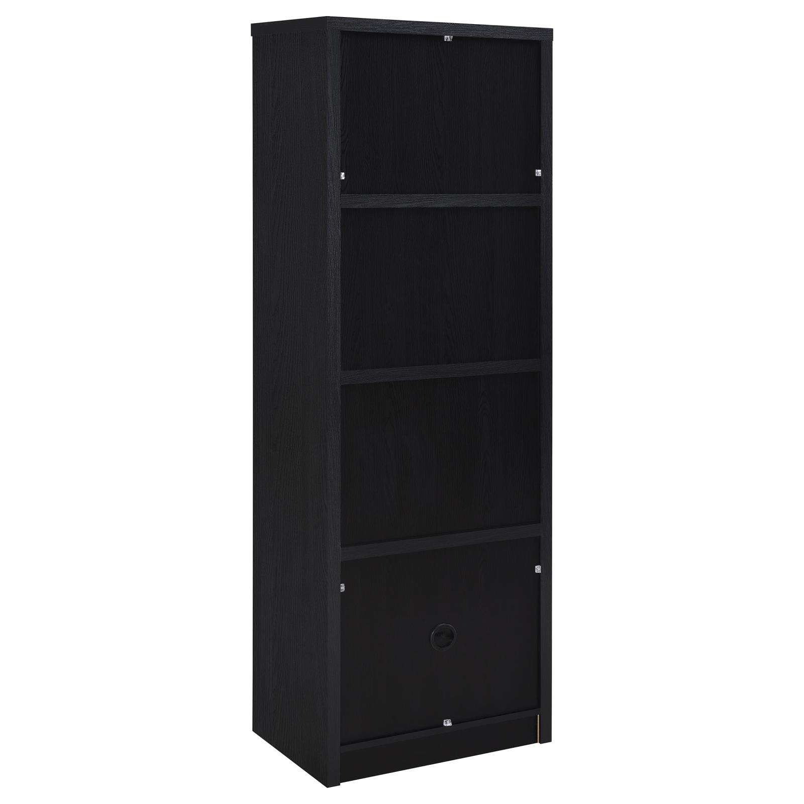 Winfield 3-piece Entertainment Center 60-inch TV Stand Black - Image 12