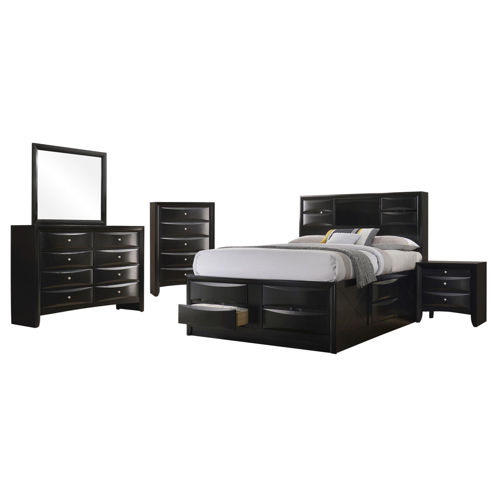Briana Bedroom Set Black - Image 16