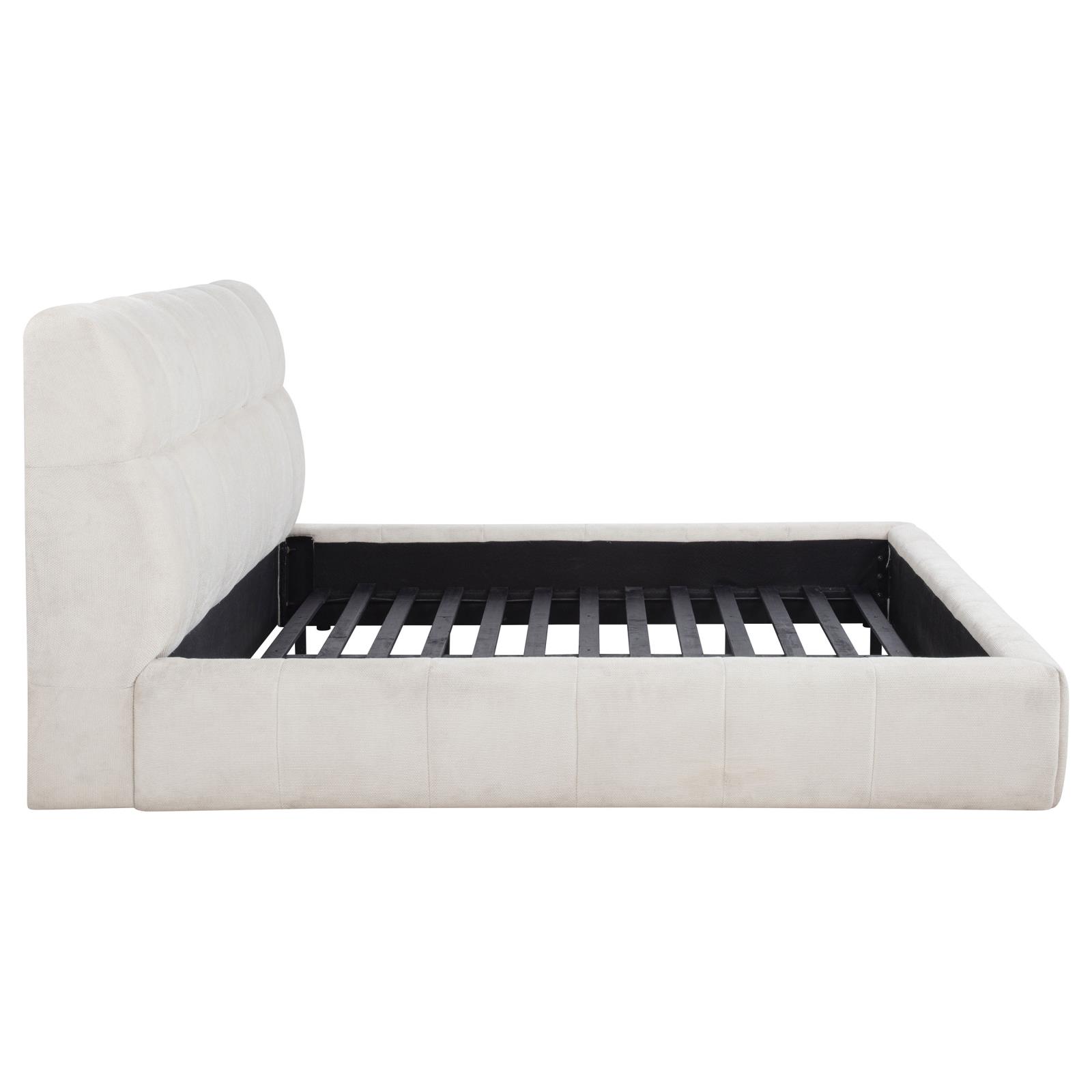 Nollet 48-inch Upholstered California King Platform Bed - Image 6