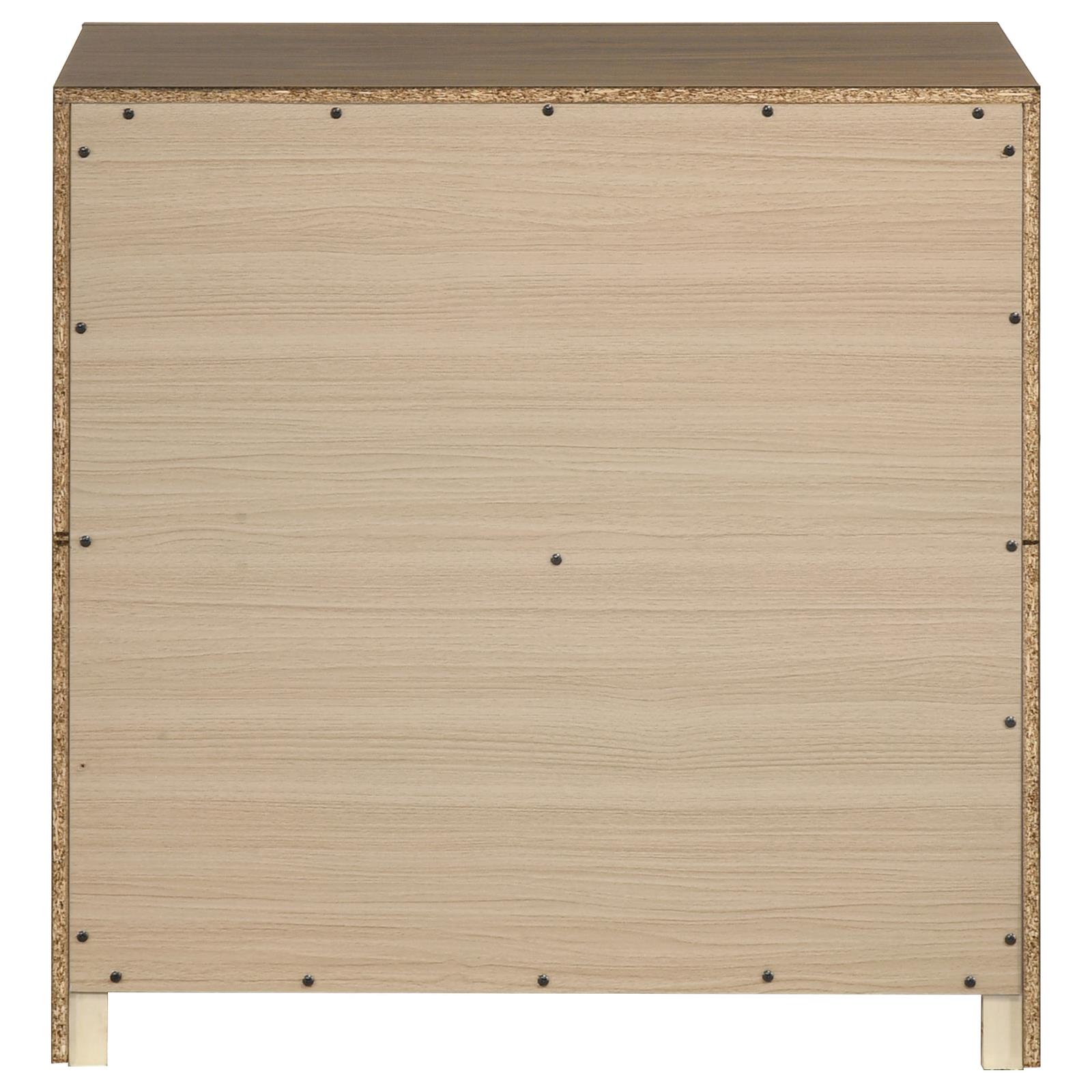 Etienne 2-drawer Nightstand Bedside Table Walnut - Image 7
