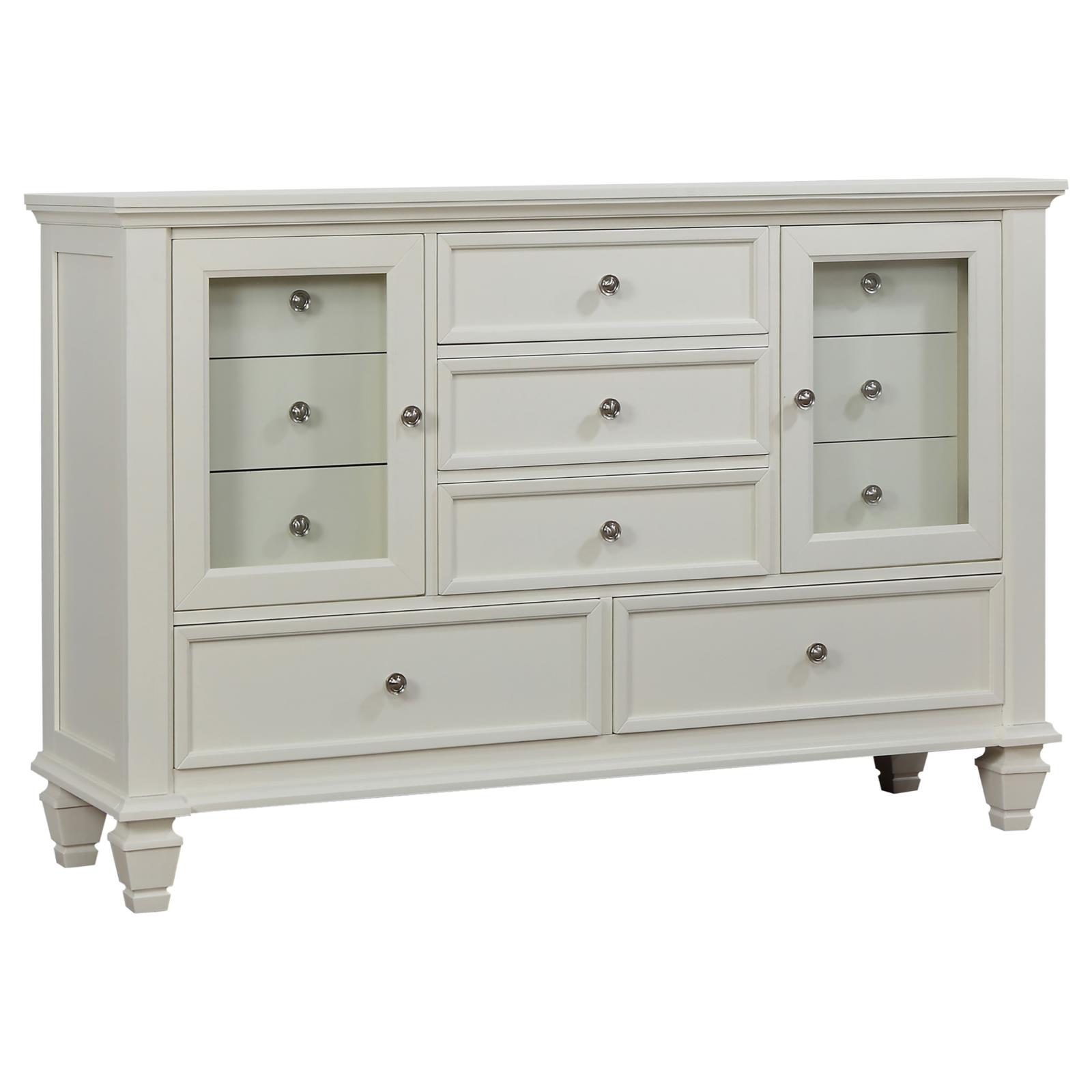 Sandy Beach Bedroom Set Cream White - Image 8