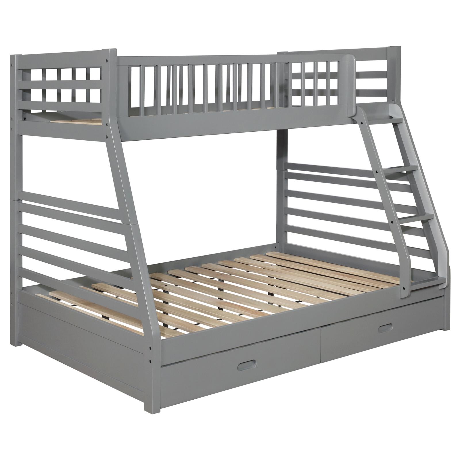 Ashton 2-drawer Wood Twin Over Full Bunk Bed - Image 12