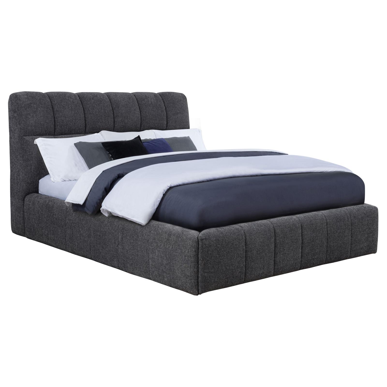 Nollet 48-inch Upholstered Queen Panel Platform Bed - Image 10