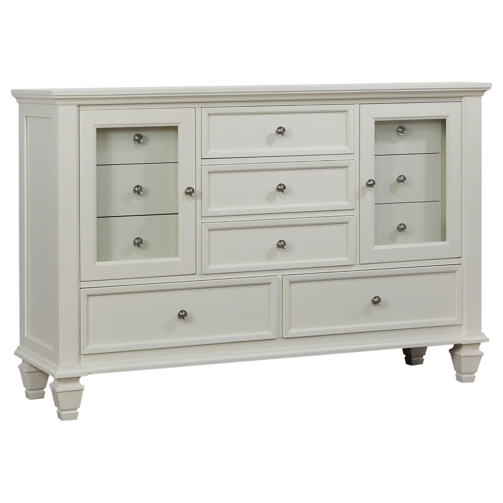 Sandy Beach Bedroom Set Cream White - Image 8