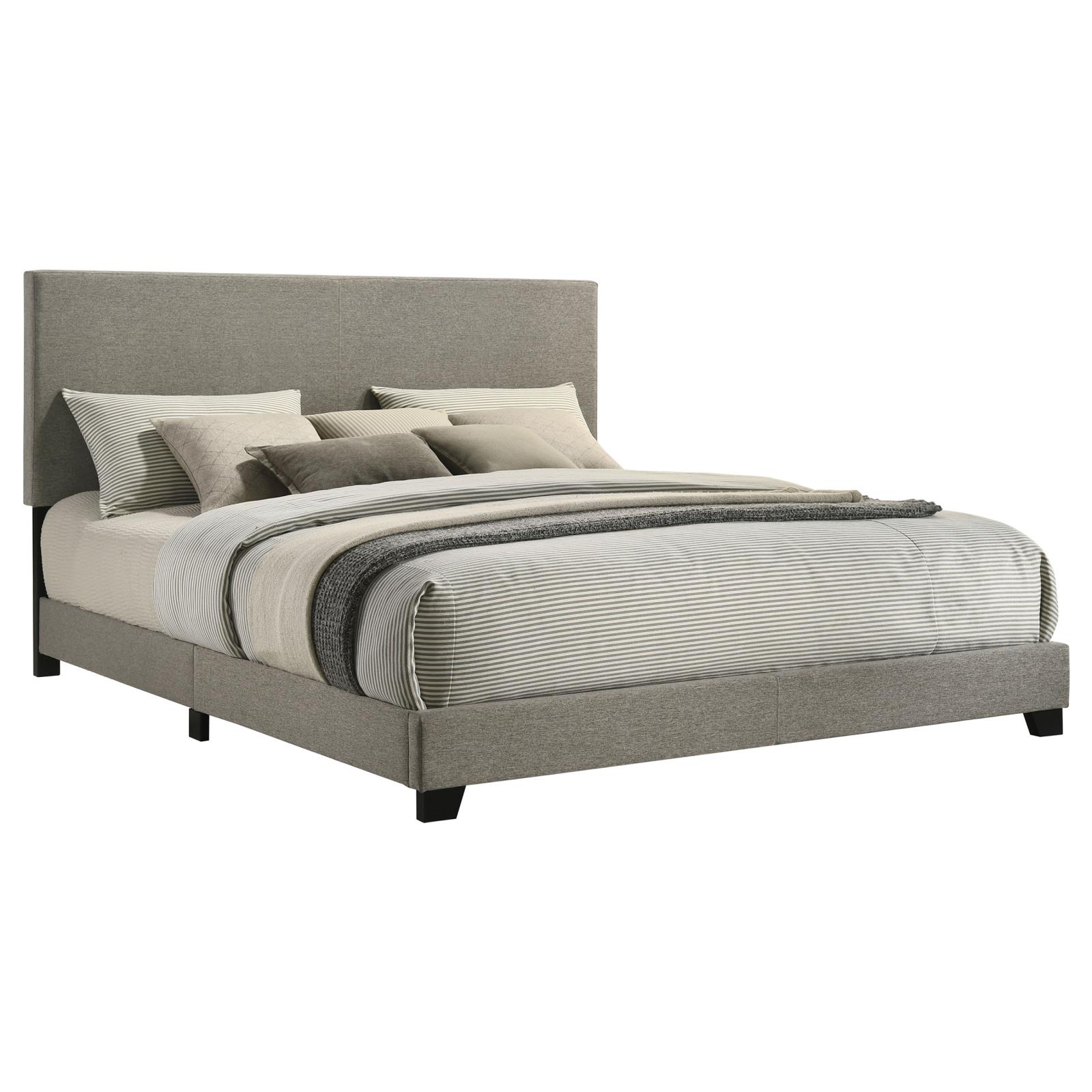 Dorian Fabric Upholstered California King Panel Bed