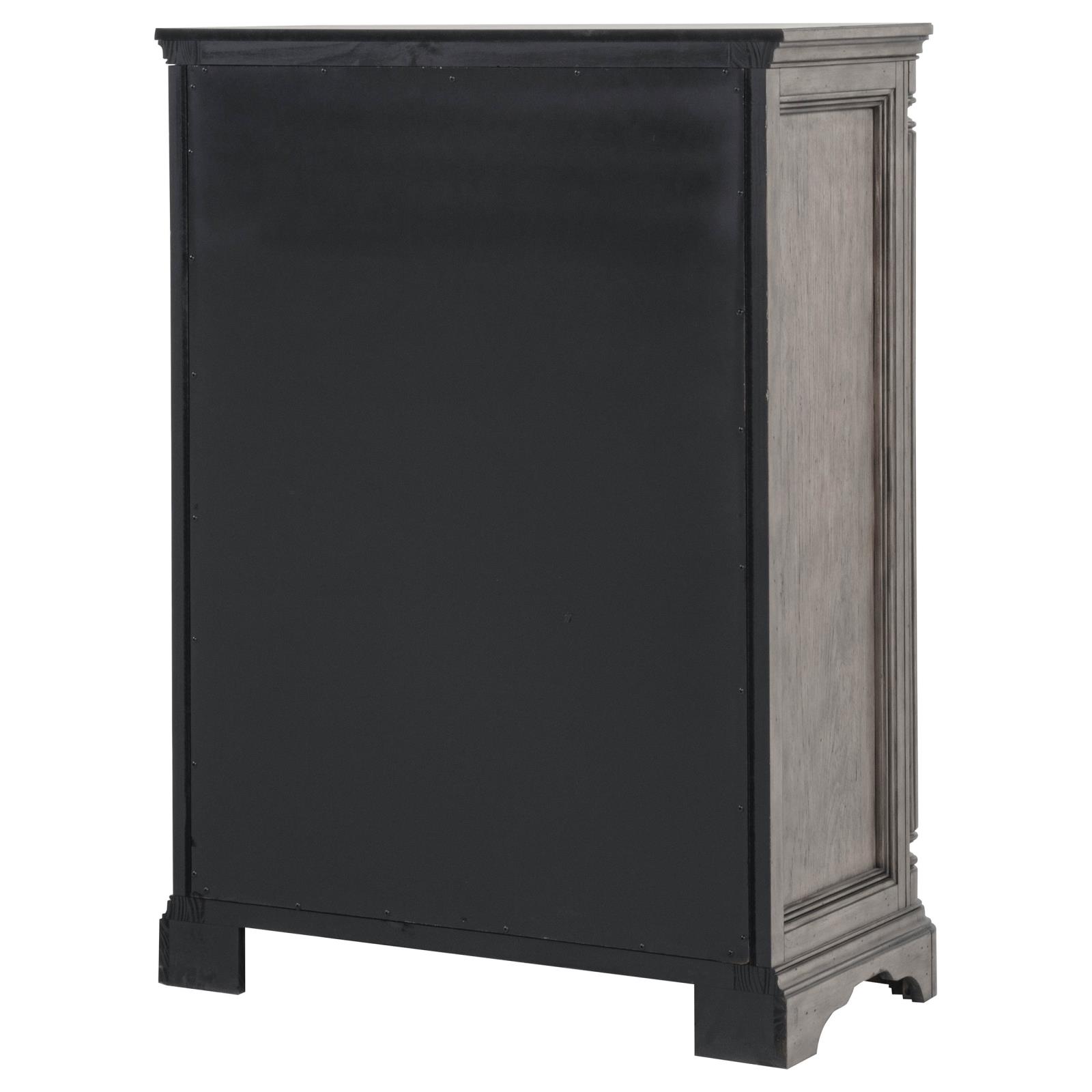 Cresswell 5-drawer Chest of Drawers Weathered Taupe - Image 8