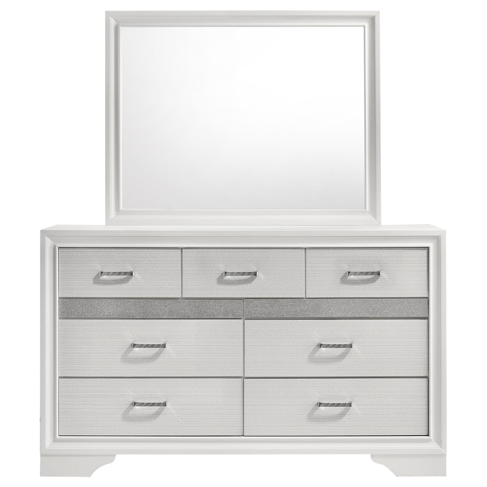 Miranda 7-drawer Dresser with Mirror - Image 3