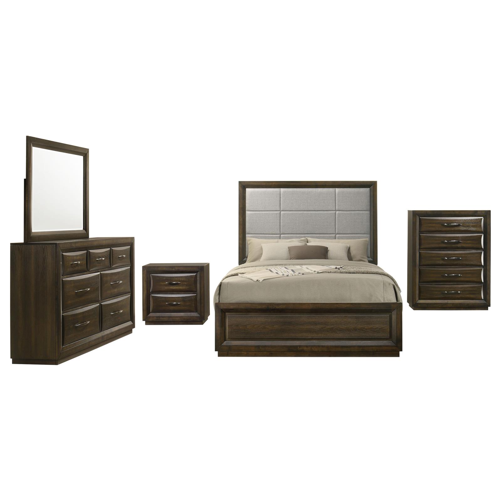 Atlas Bedroom Set Dark Oak - Image 21