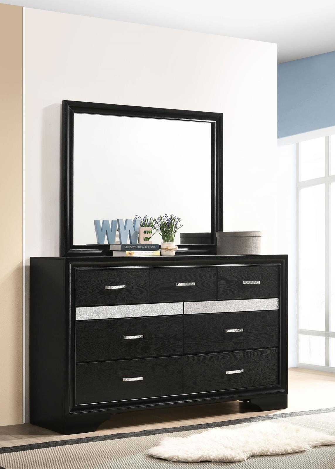 Miranda 7-drawer Dresser with Mirror - Image 15