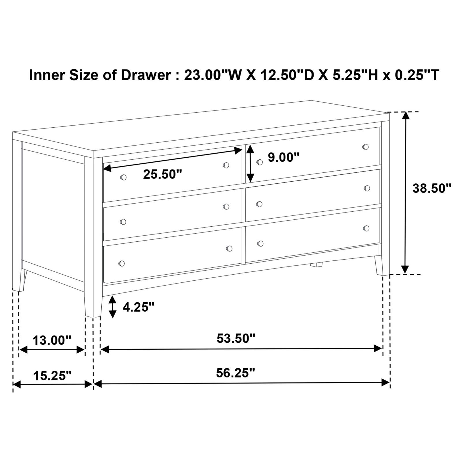 Wilkes Bedroom Set Dark Cocoa - Image 19