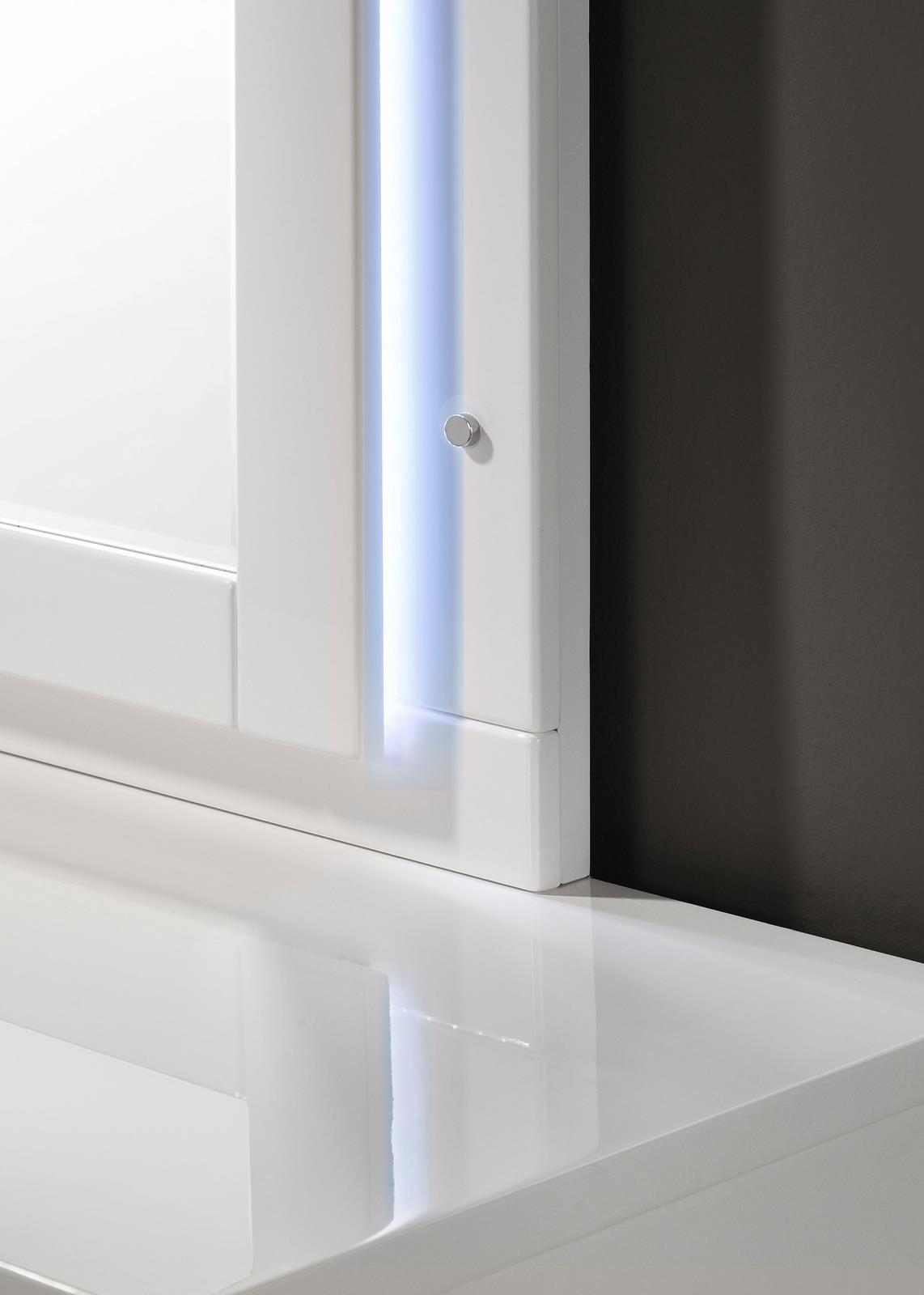 Felicity 4-piece Full Bedroom Set White High Gloss - Image 10