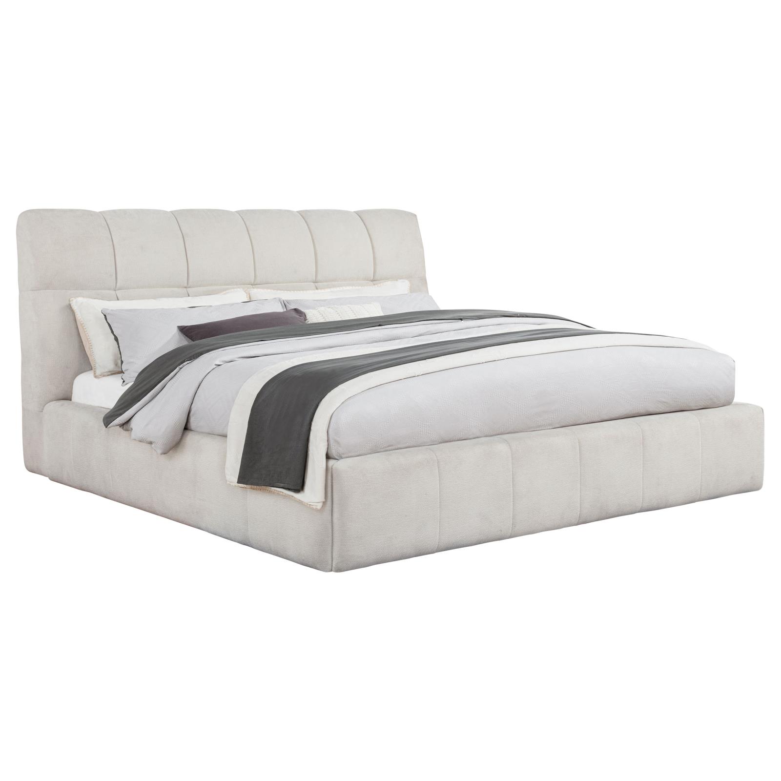 Nollet 48-inch Upholstered California King Platform Bed - Image 3