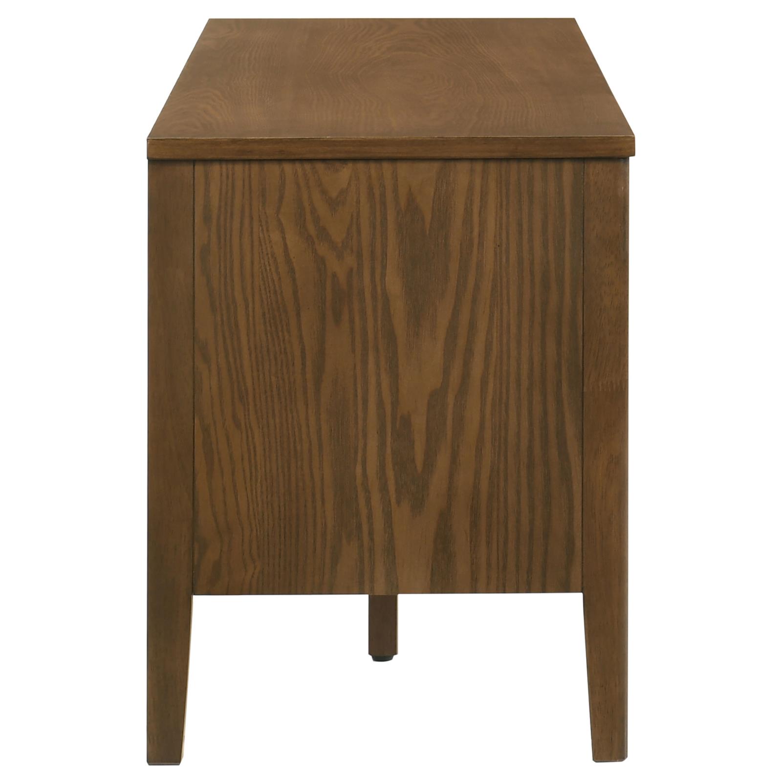 Thori 63-inch 2-door TV Stand Media Console Dark Brown - Image 10