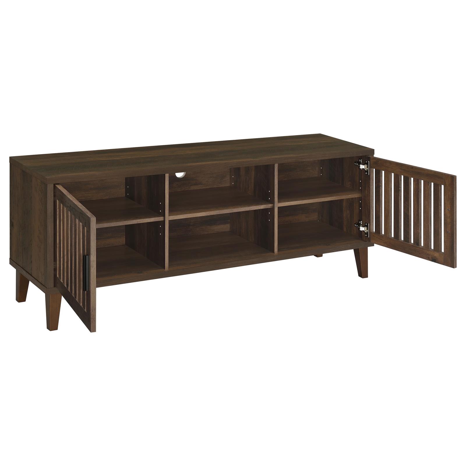 Sedona 2-door Engineered Wood 60-inch TV Stand Dark Pine - Image 3