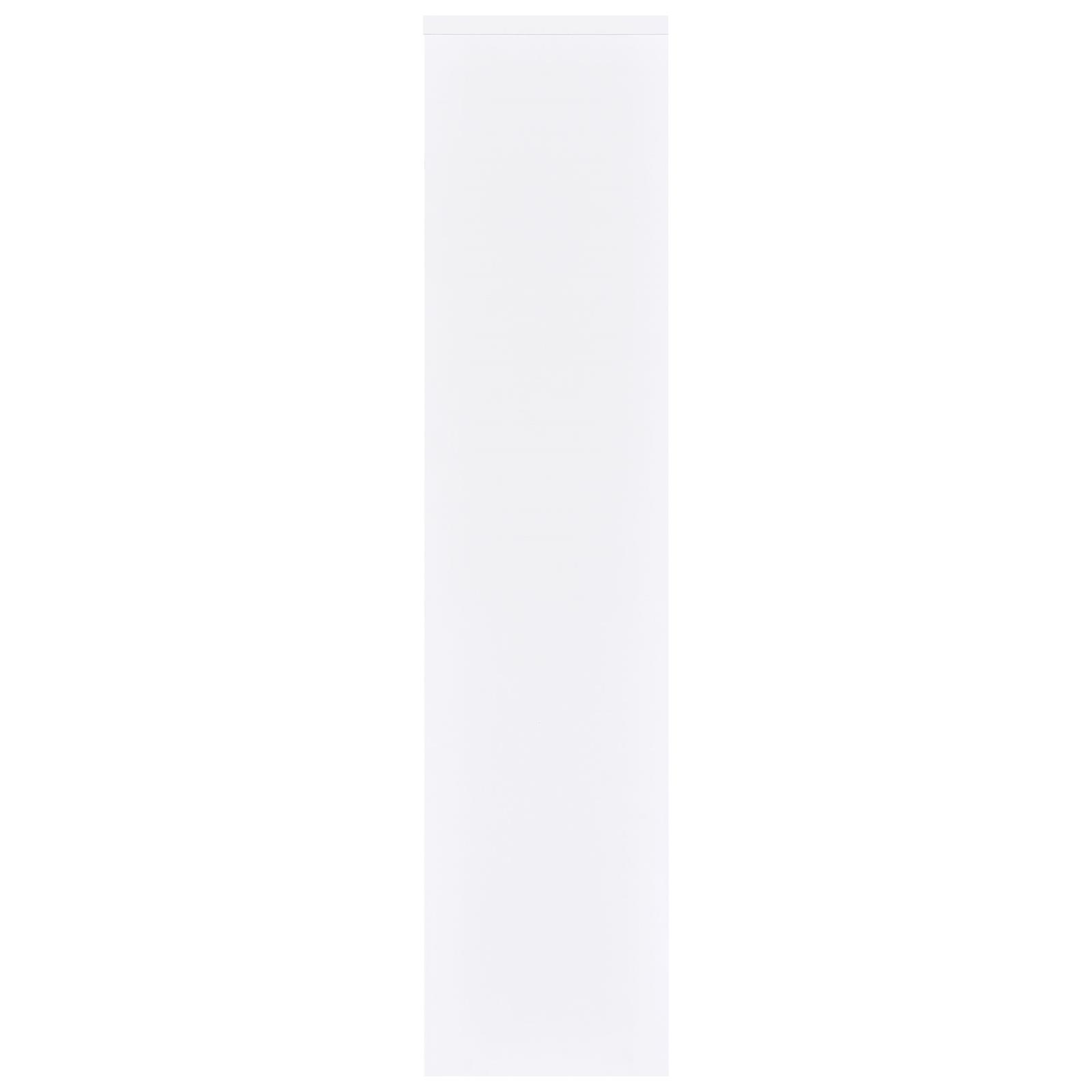 Laughlin 4-shelf Engineered Wood Media Tower White - Image 6