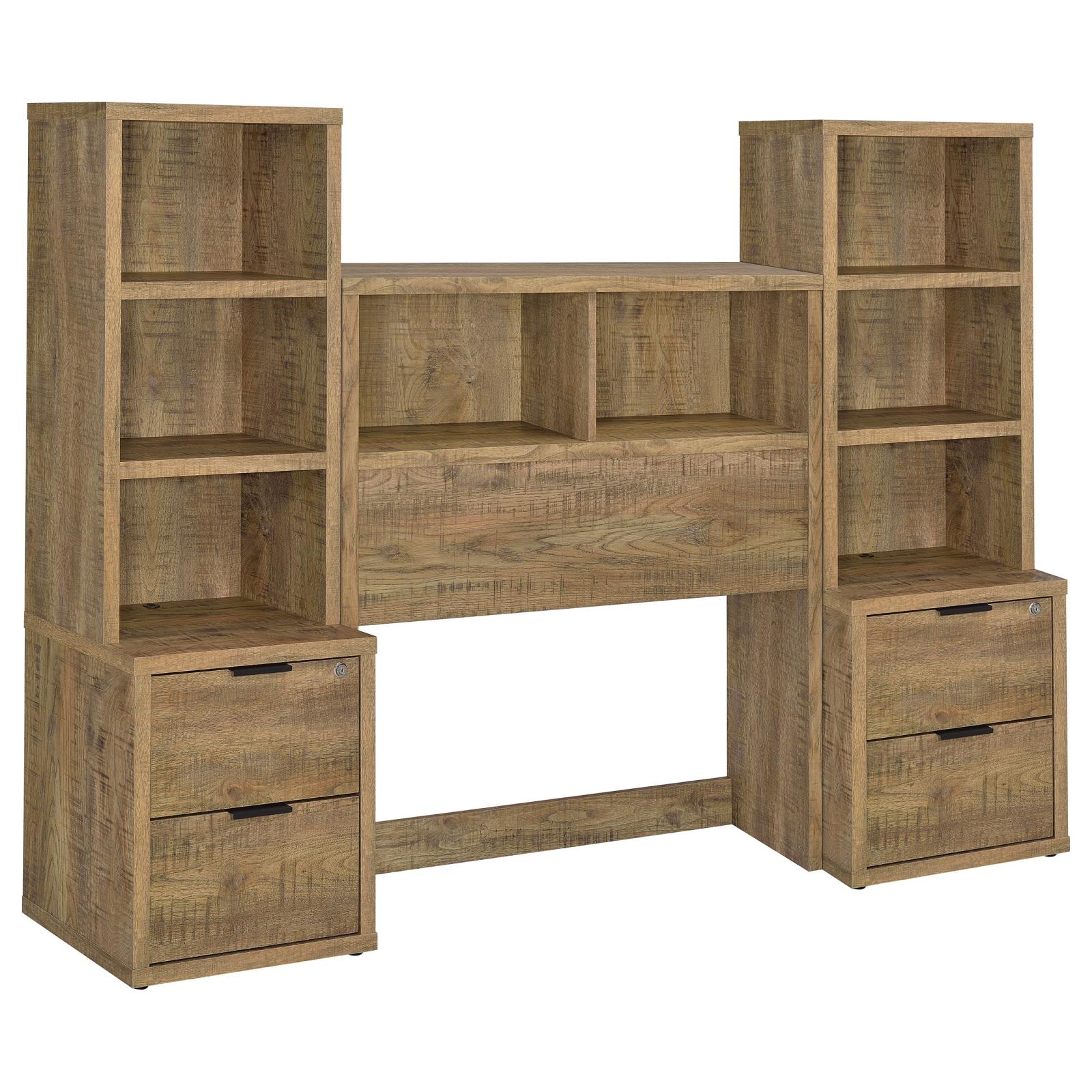 Westpark 3-piece Twin Bedroom Set Bookcase Headboard Mango - Image 2