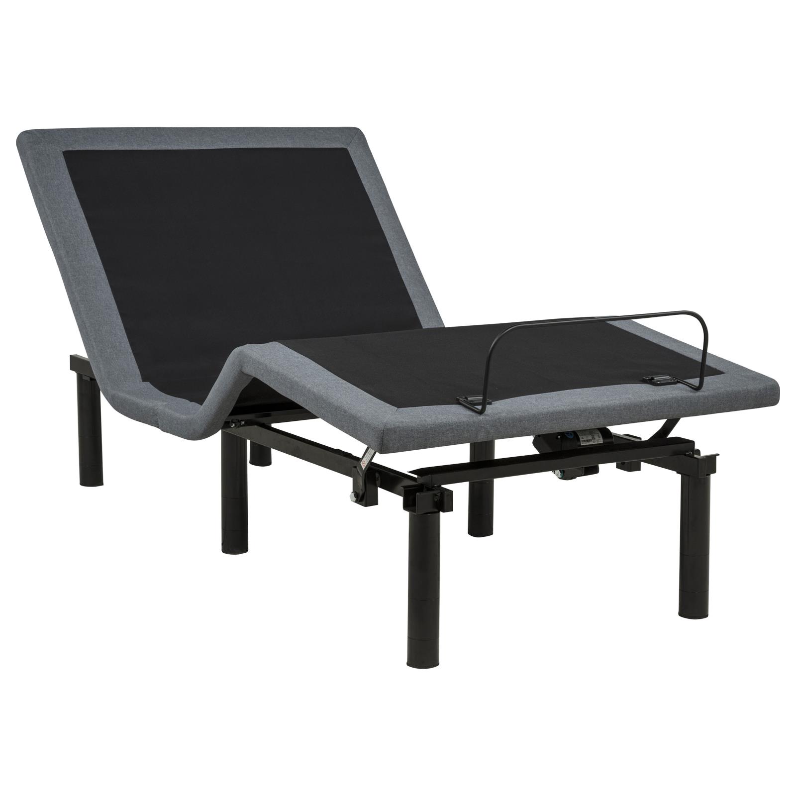 Tasca Twin XL Dual-Motor Adjustable Bed Base in Black