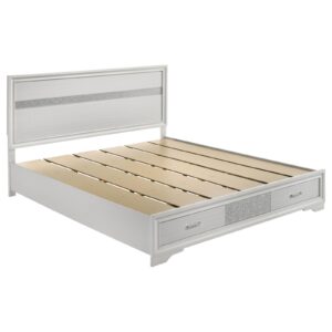 Miranda 51-inch Wood California King Storage Panel Bed