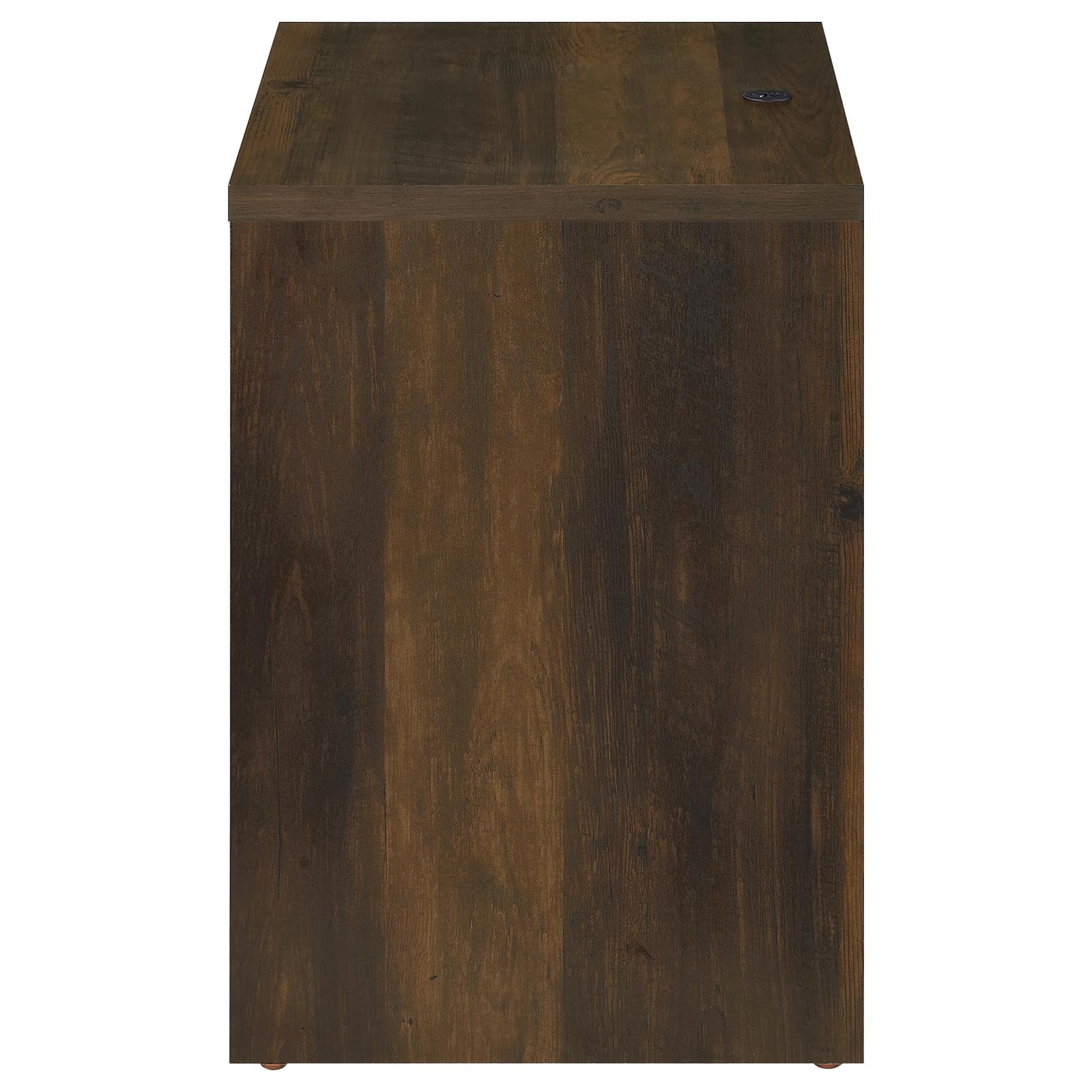 Westpark 2-drawer Nightstand LED Lights and USB Dark Pine - Image 7